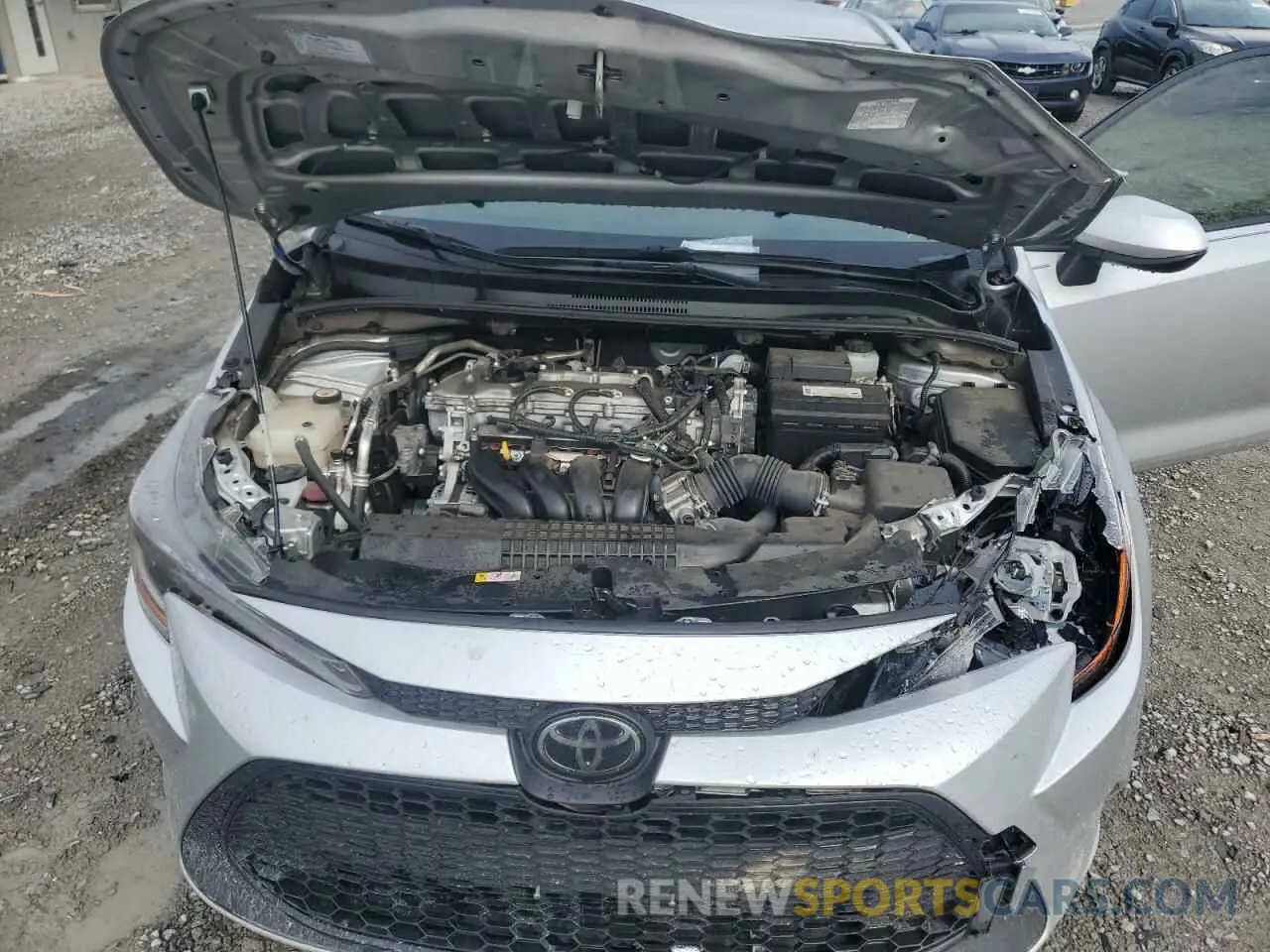 11 Photograph of a damaged car JTDEPRAE6LJ092391 TOYOTA COROLLA 2020