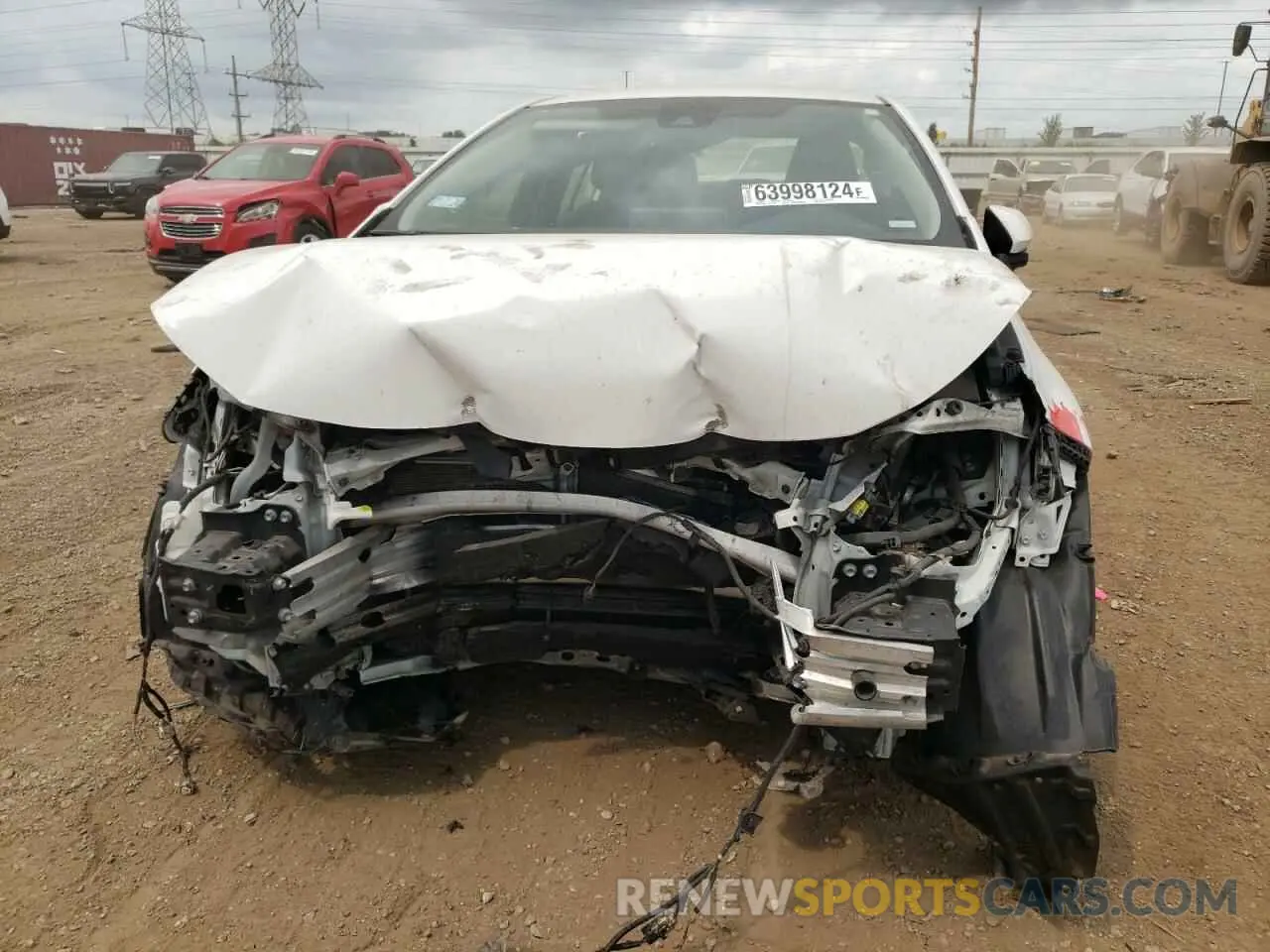5 Photograph of a damaged car JTDEPRAE6LJ096103 TOYOTA COROLLA 2020