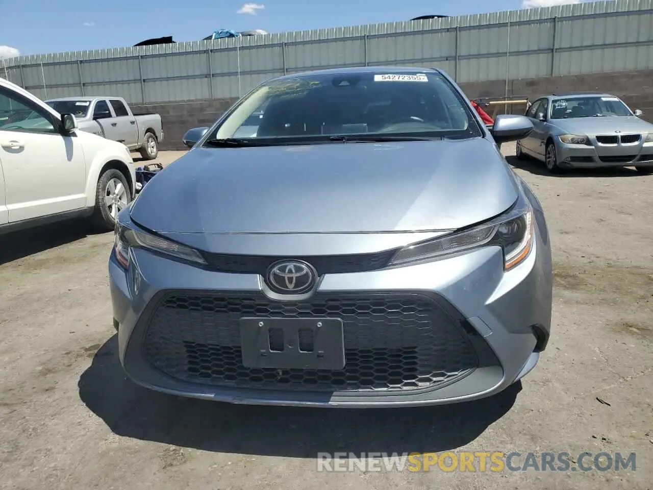 5 Photograph of a damaged car JTDEPRAE6LJ096165 TOYOTA COROLLA 2020