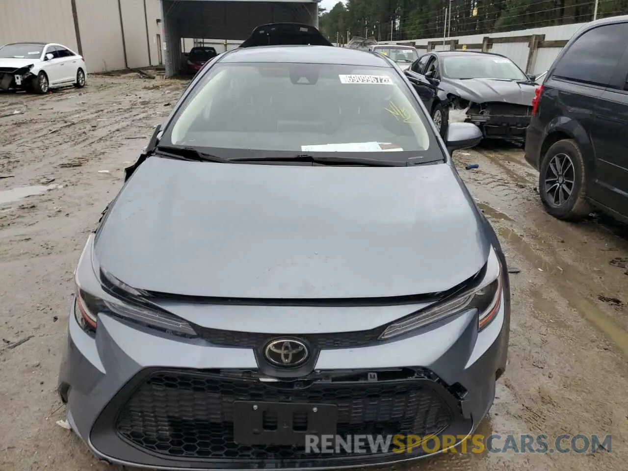 5 Photograph of a damaged car JTDEPRAE6LJ104748 TOYOTA COROLLA 2020