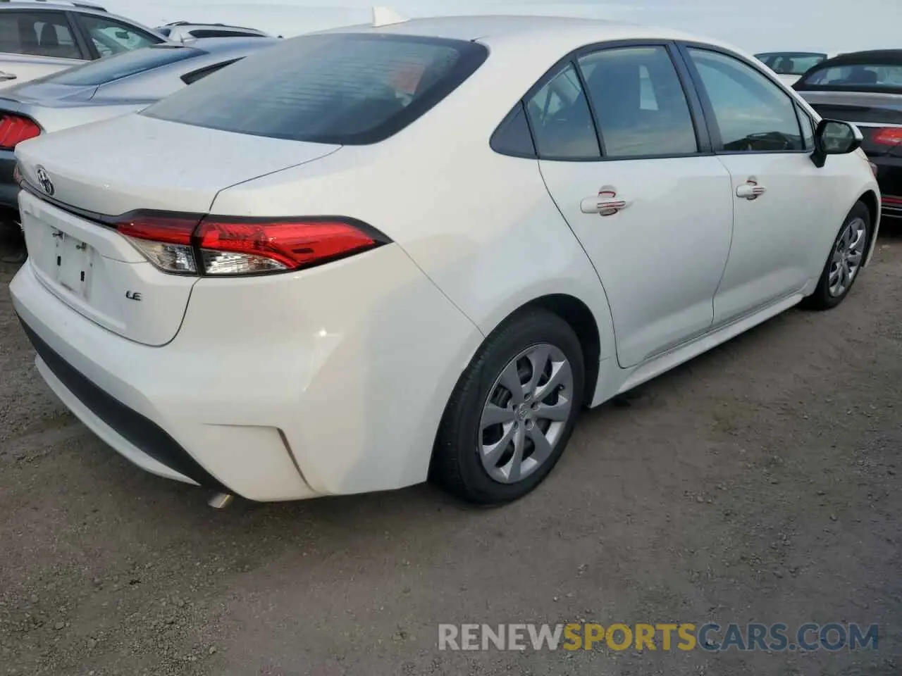 3 Photograph of a damaged car JTDEPRAE6LJ108329 TOYOTA COROLLA 2020
