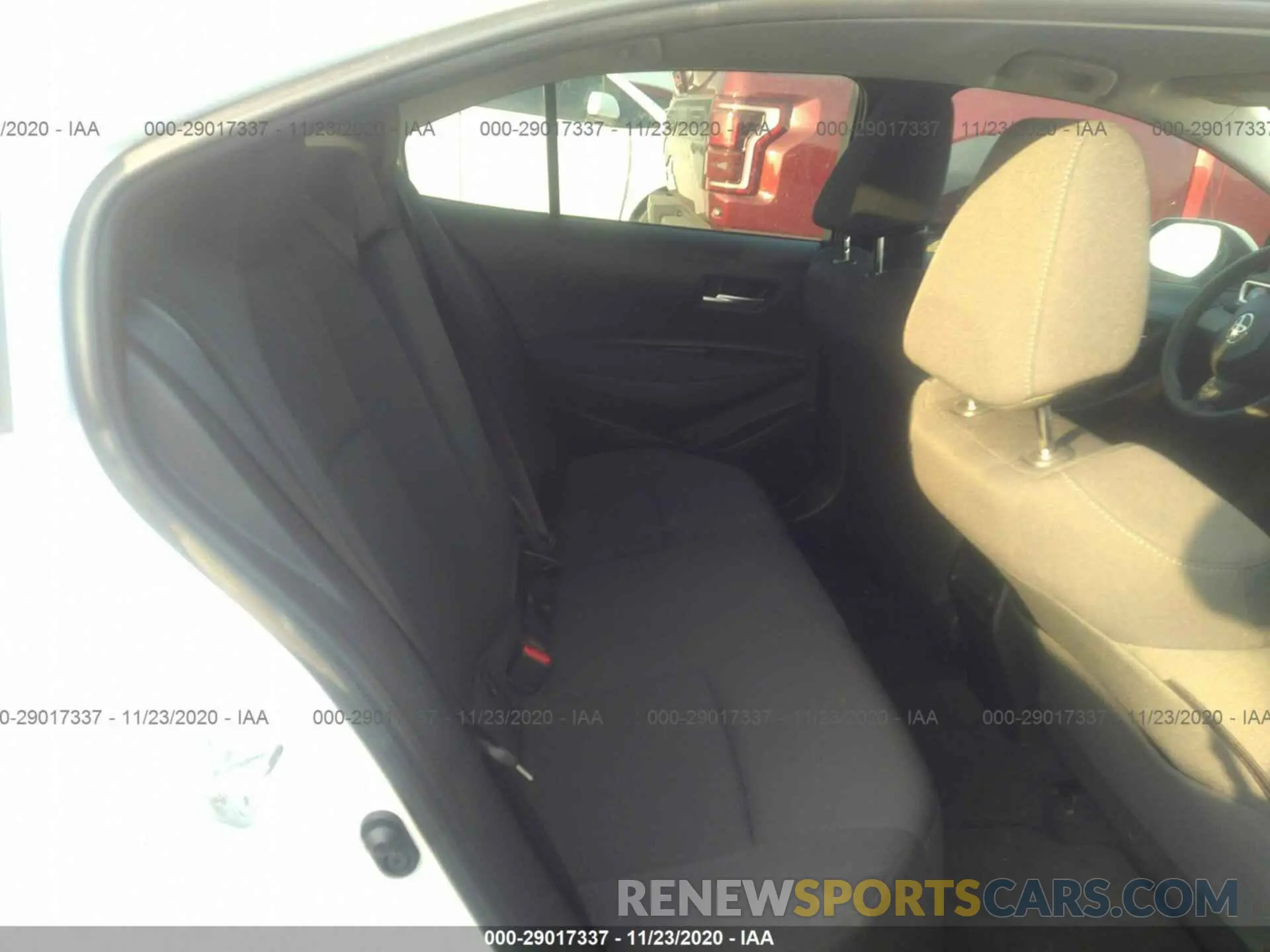 8 Photograph of a damaged car JTDEPRAE6LJ110257 TOYOTA COROLLA 2020