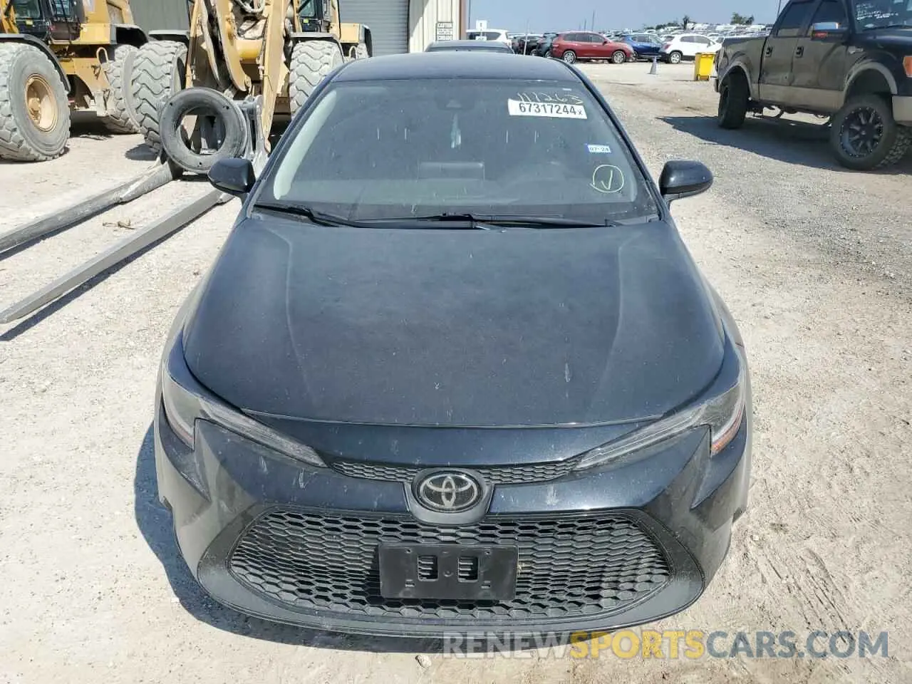5 Photograph of a damaged car JTDEPRAE6LJ111263 TOYOTA COROLLA 2020