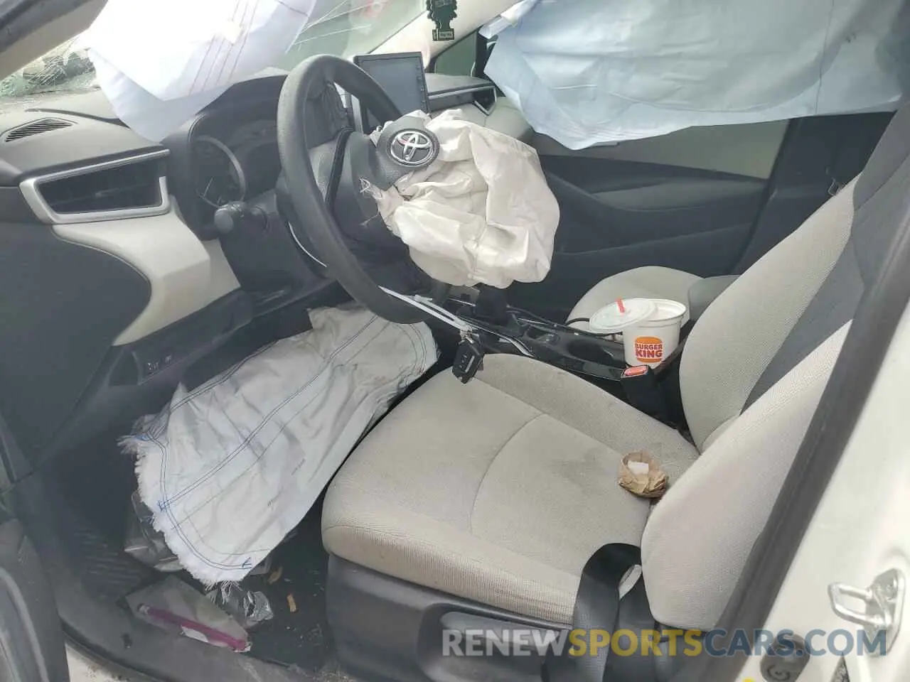 7 Photograph of a damaged car JTDEPRAE7LJ000995 TOYOTA COROLLA 2020
