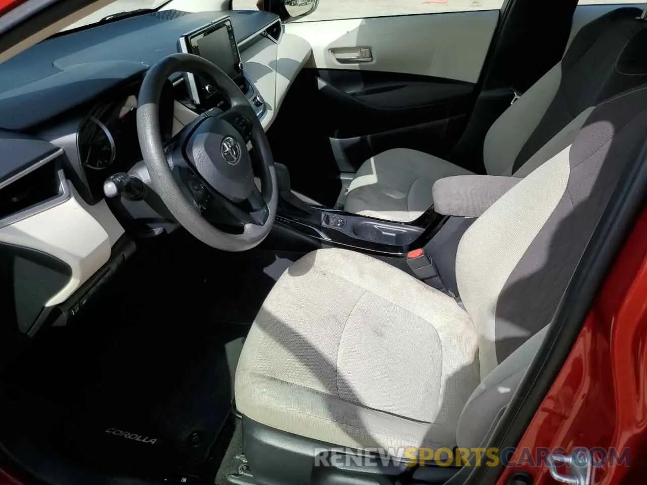 7 Фотография поврежденного автомобиля JTDEPRAE7LJ004528 TOYOTA COROLLA 2020