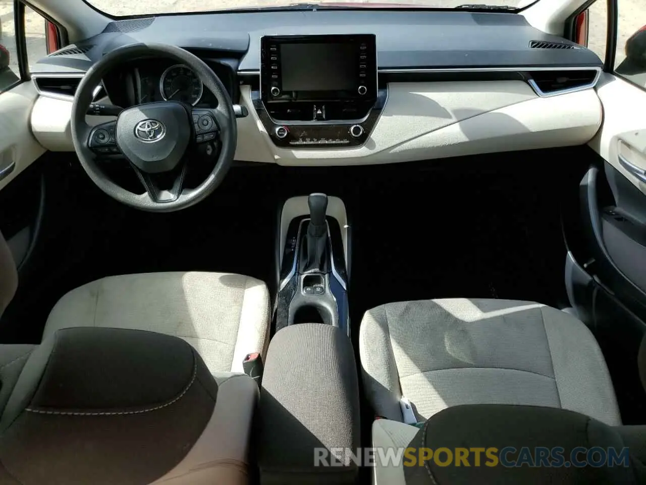 8 Фотография поврежденного автомобиля JTDEPRAE7LJ004528 TOYOTA COROLLA 2020