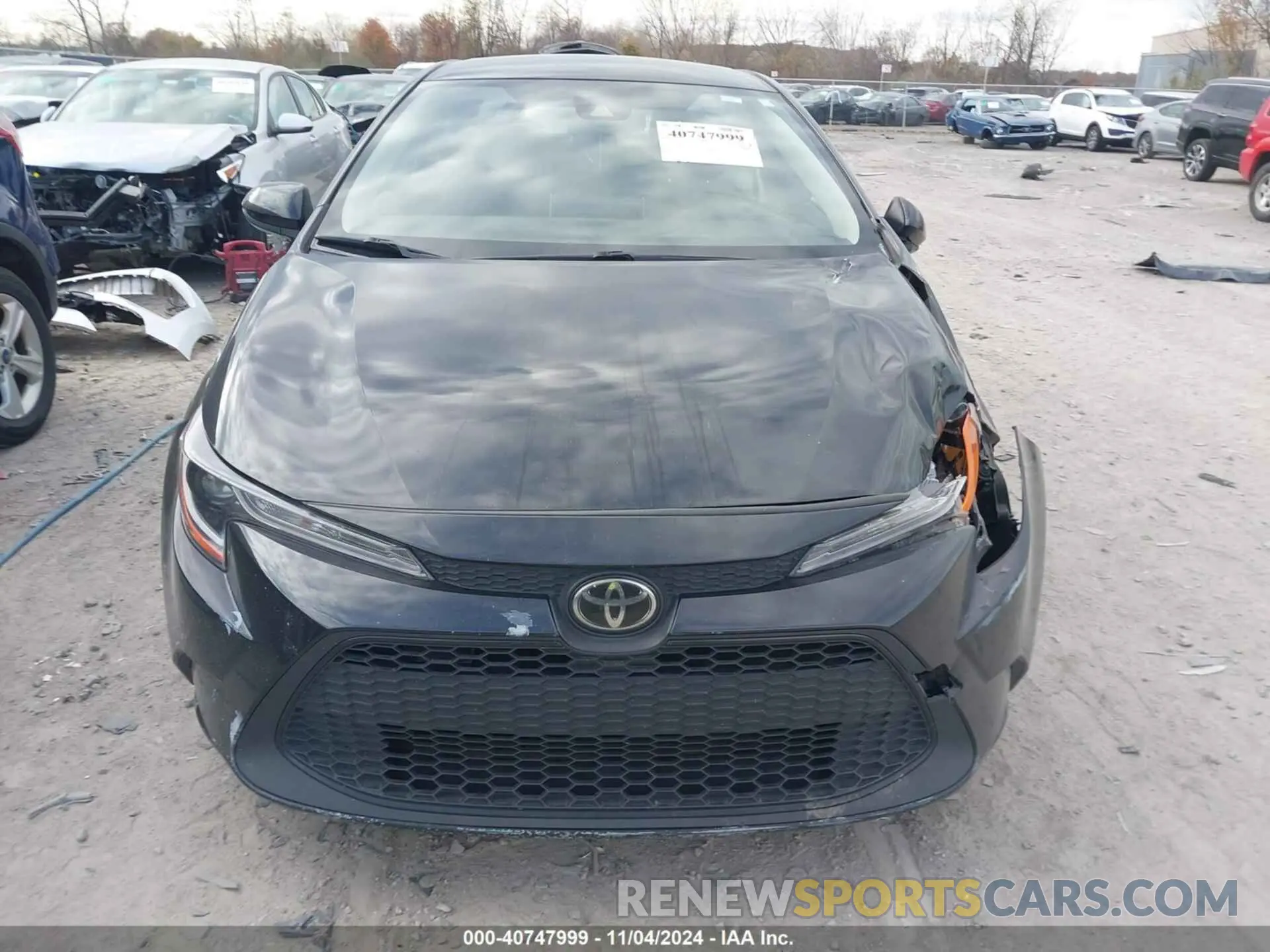 12 Фотография поврежденного автомобиля JTDEPRAE7LJ006182 TOYOTA COROLLA 2020