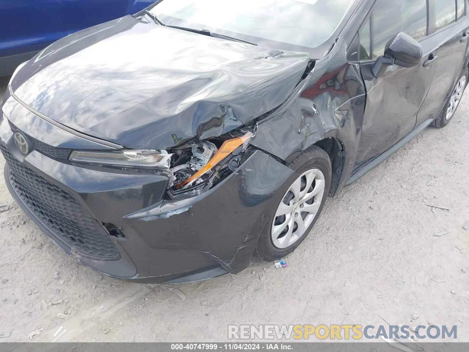 6 Фотография поврежденного автомобиля JTDEPRAE7LJ006182 TOYOTA COROLLA 2020