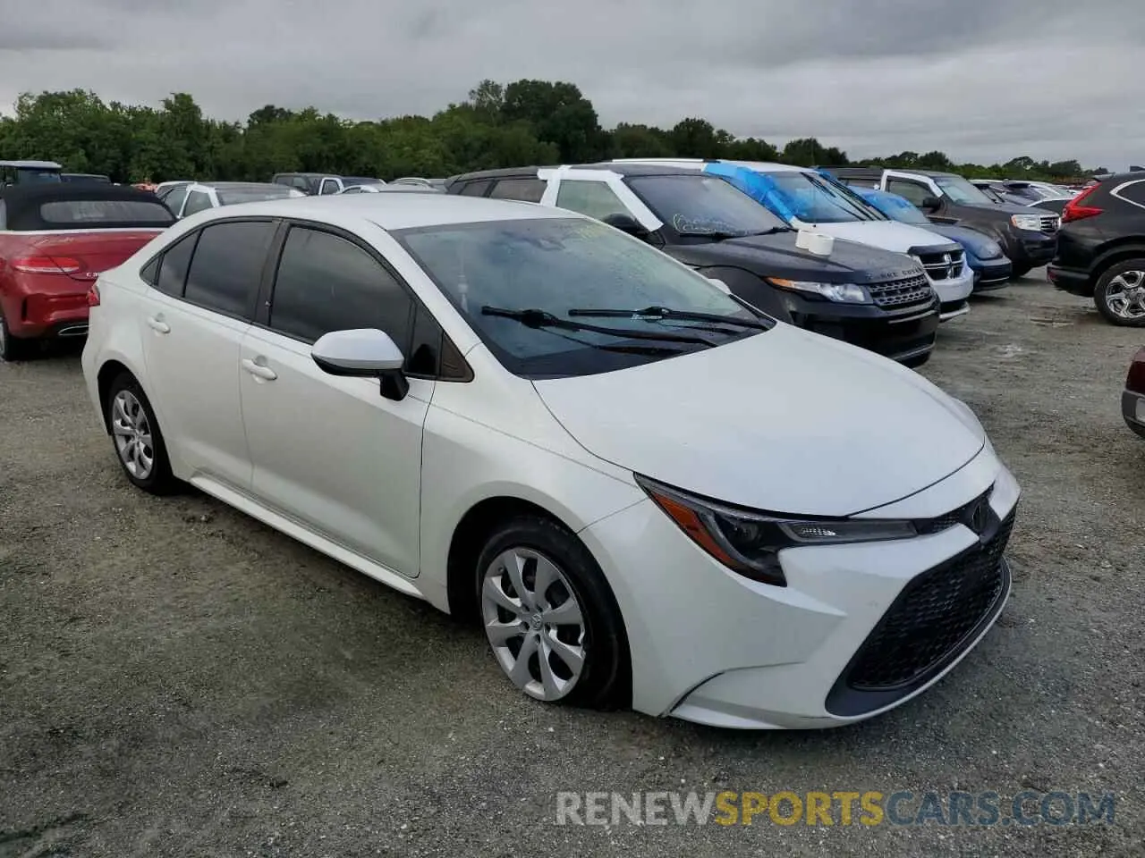 4 Photograph of a damaged car JTDEPRAE7LJ008028 TOYOTA COROLLA 2020