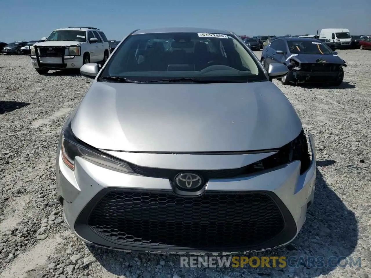 5 Фотография поврежденного автомобиля JTDEPRAE7LJ017988 TOYOTA COROLLA 2020