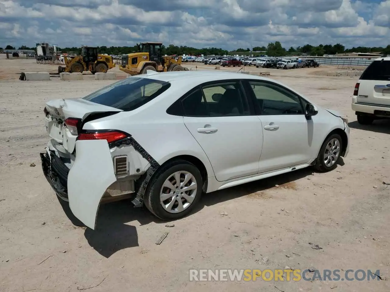 3 Фотография поврежденного автомобиля JTDEPRAE7LJ019031 TOYOTA COROLLA 2020
