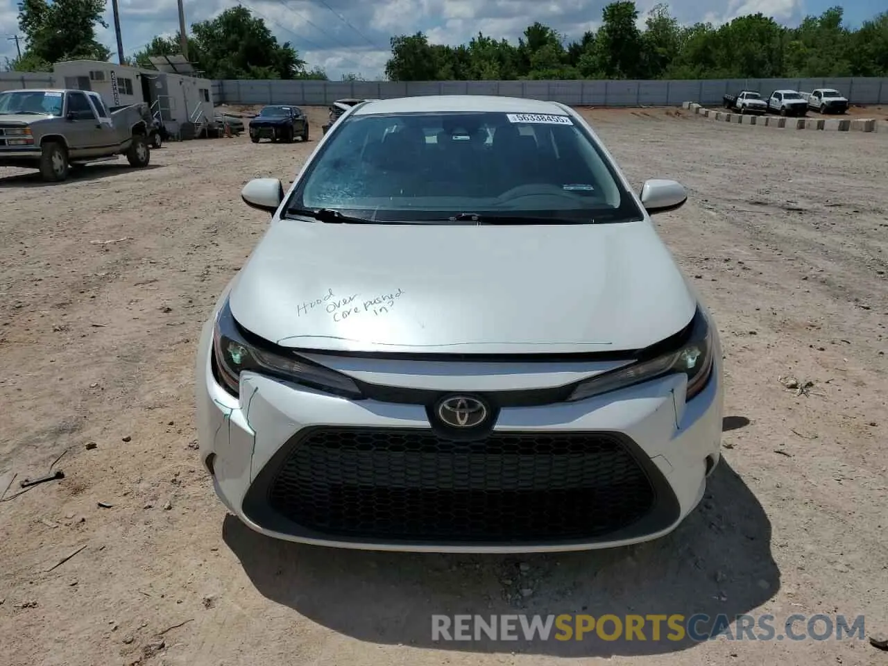 5 Фотография поврежденного автомобиля JTDEPRAE7LJ019031 TOYOTA COROLLA 2020