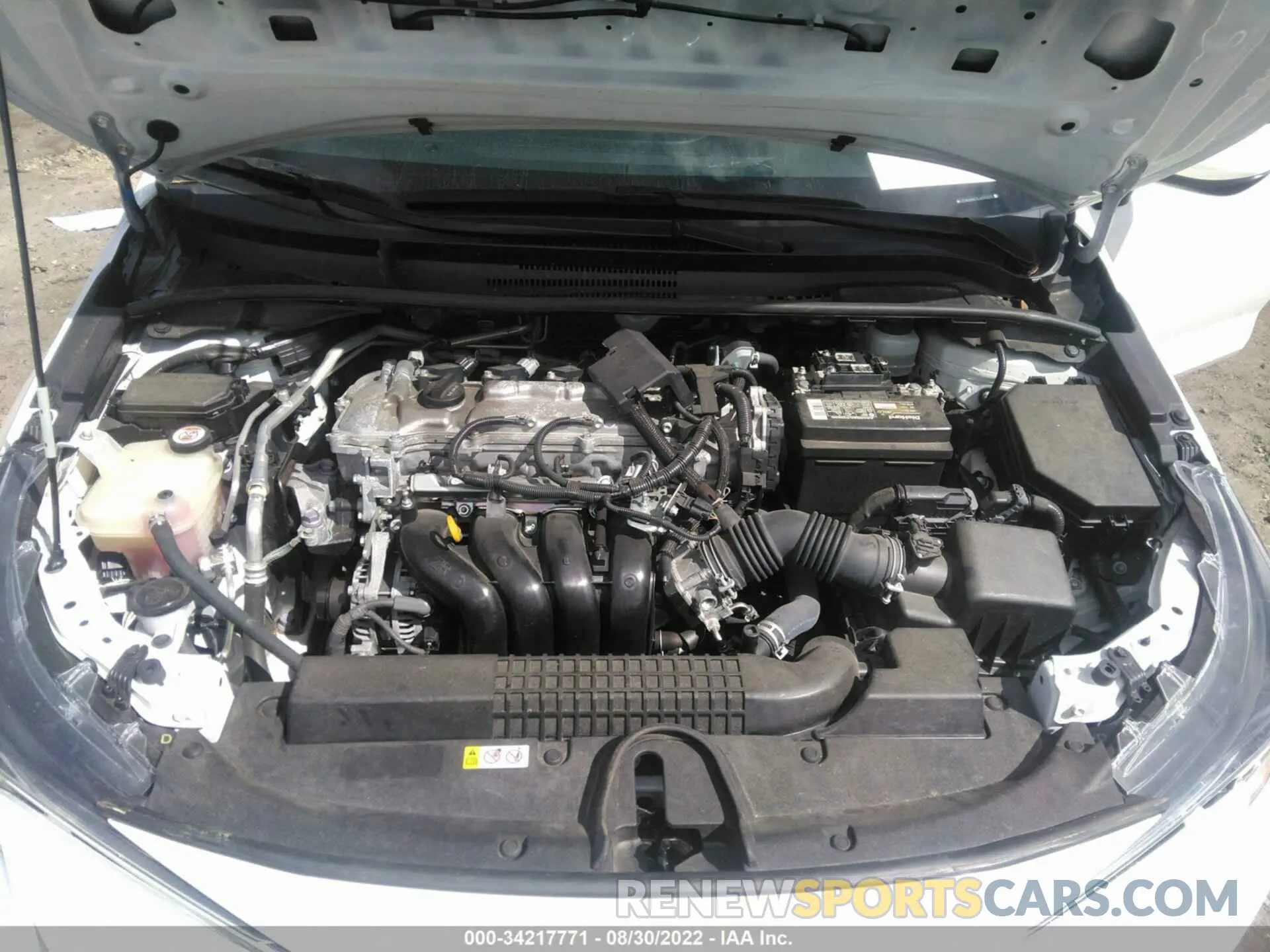 10 Фотография поврежденного автомобиля JTDEPRAE7LJ020213 TOYOTA COROLLA 2020