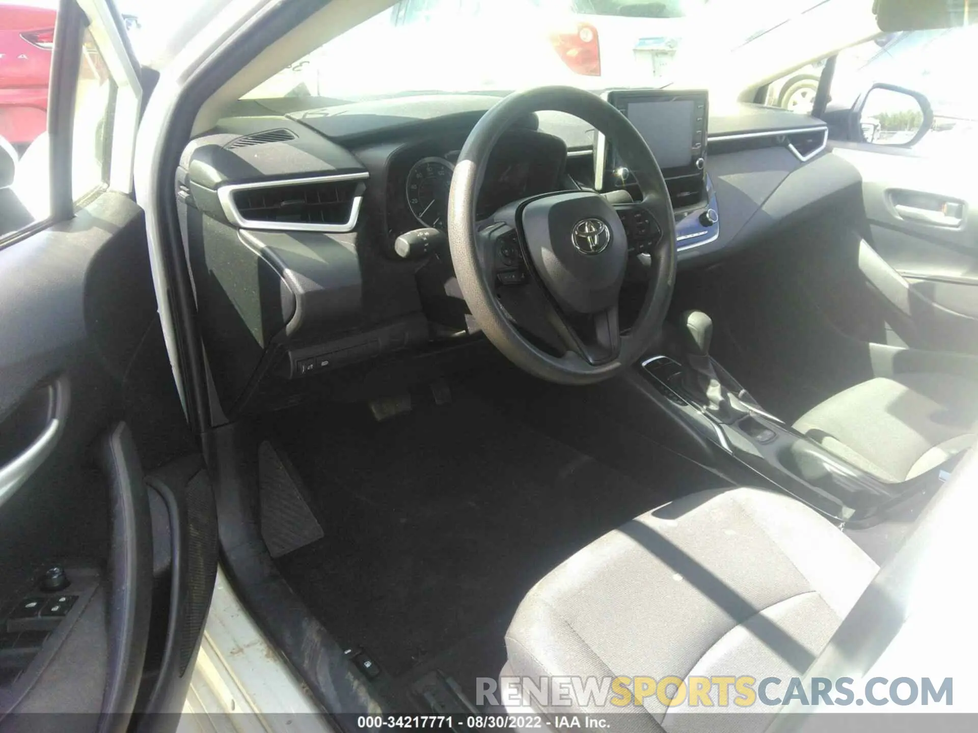 5 Фотография поврежденного автомобиля JTDEPRAE7LJ020213 TOYOTA COROLLA 2020