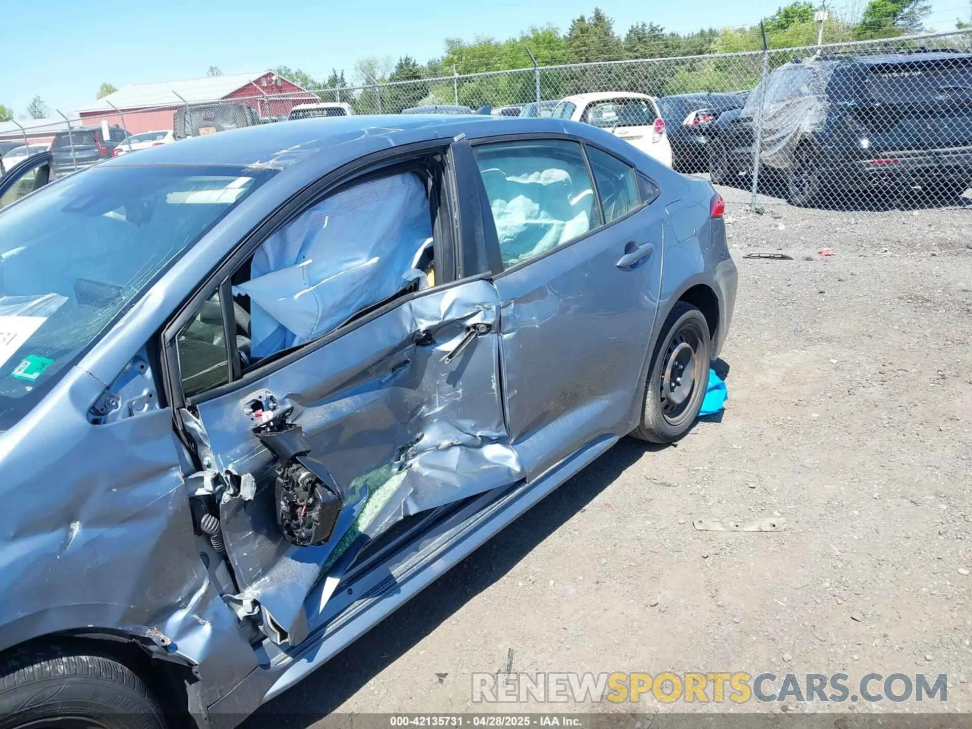 6 Photograph of a damaged car JTDEPRAE7LJ025055 TOYOTA COROLLA 2020