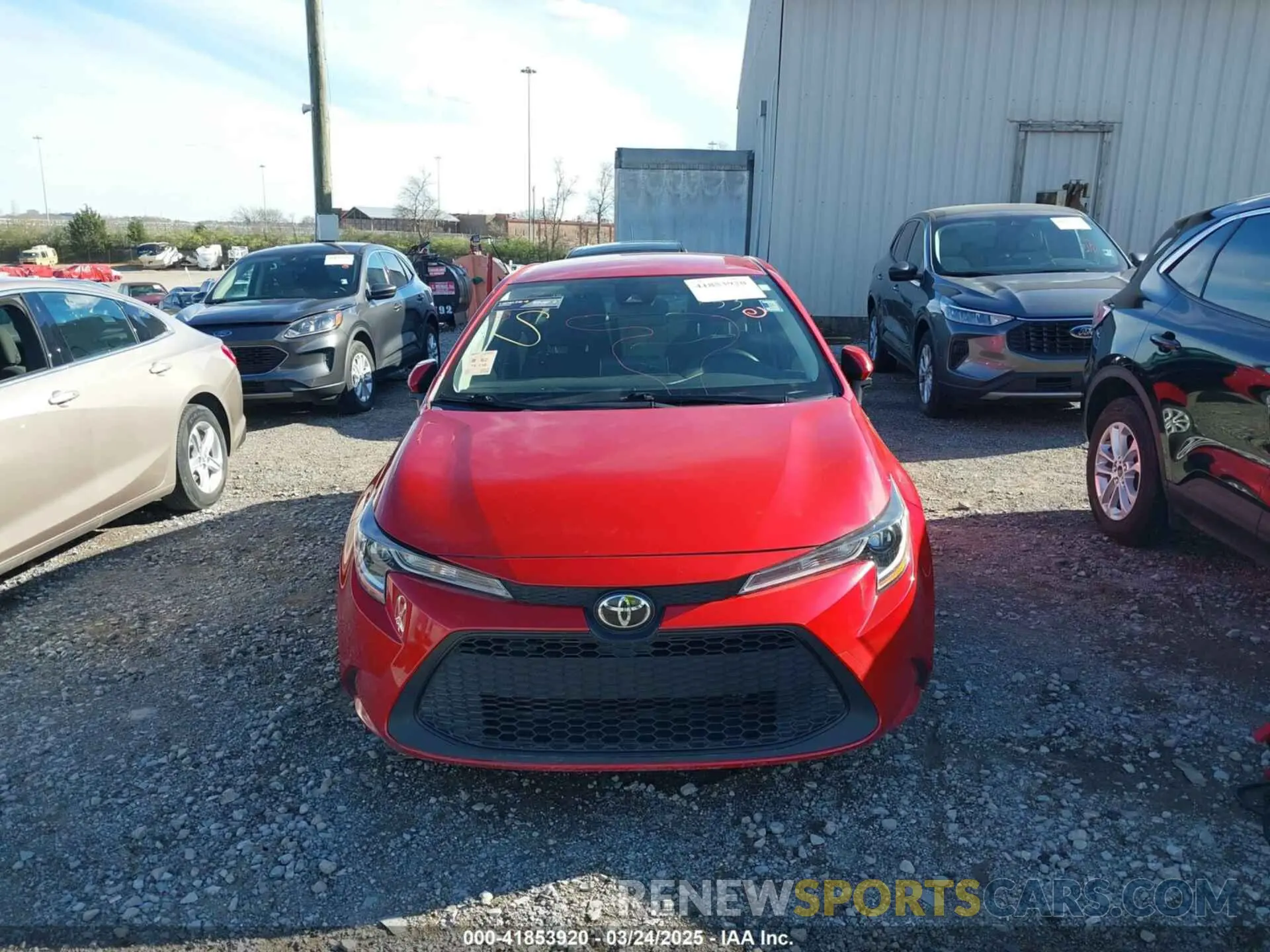 12 Photograph of a damaged car JTDEPRAE7LJ026061 TOYOTA COROLLA 2020