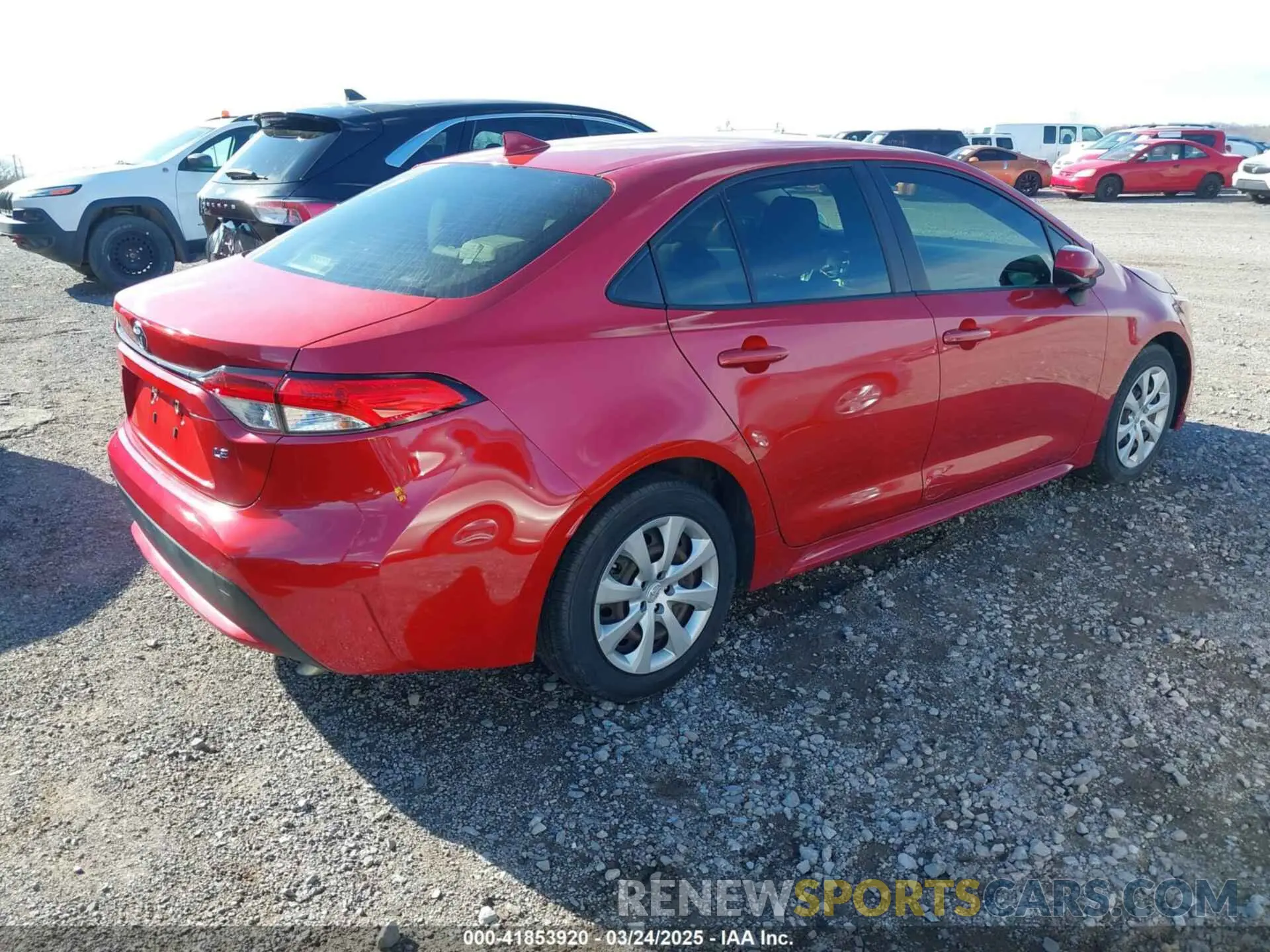 4 Photograph of a damaged car JTDEPRAE7LJ026061 TOYOTA COROLLA 2020