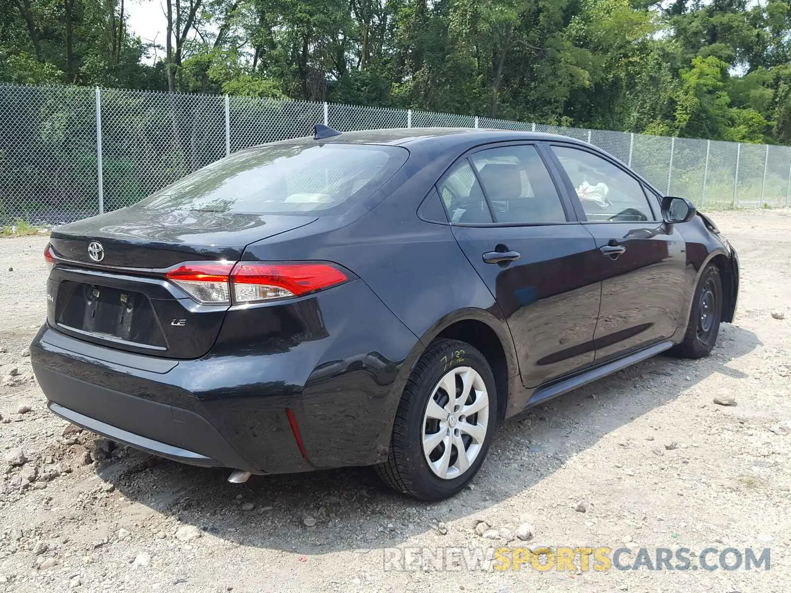 4 Photograph of a damaged car JTDEPRAE7LJ029655 TOYOTA COROLLA 2020