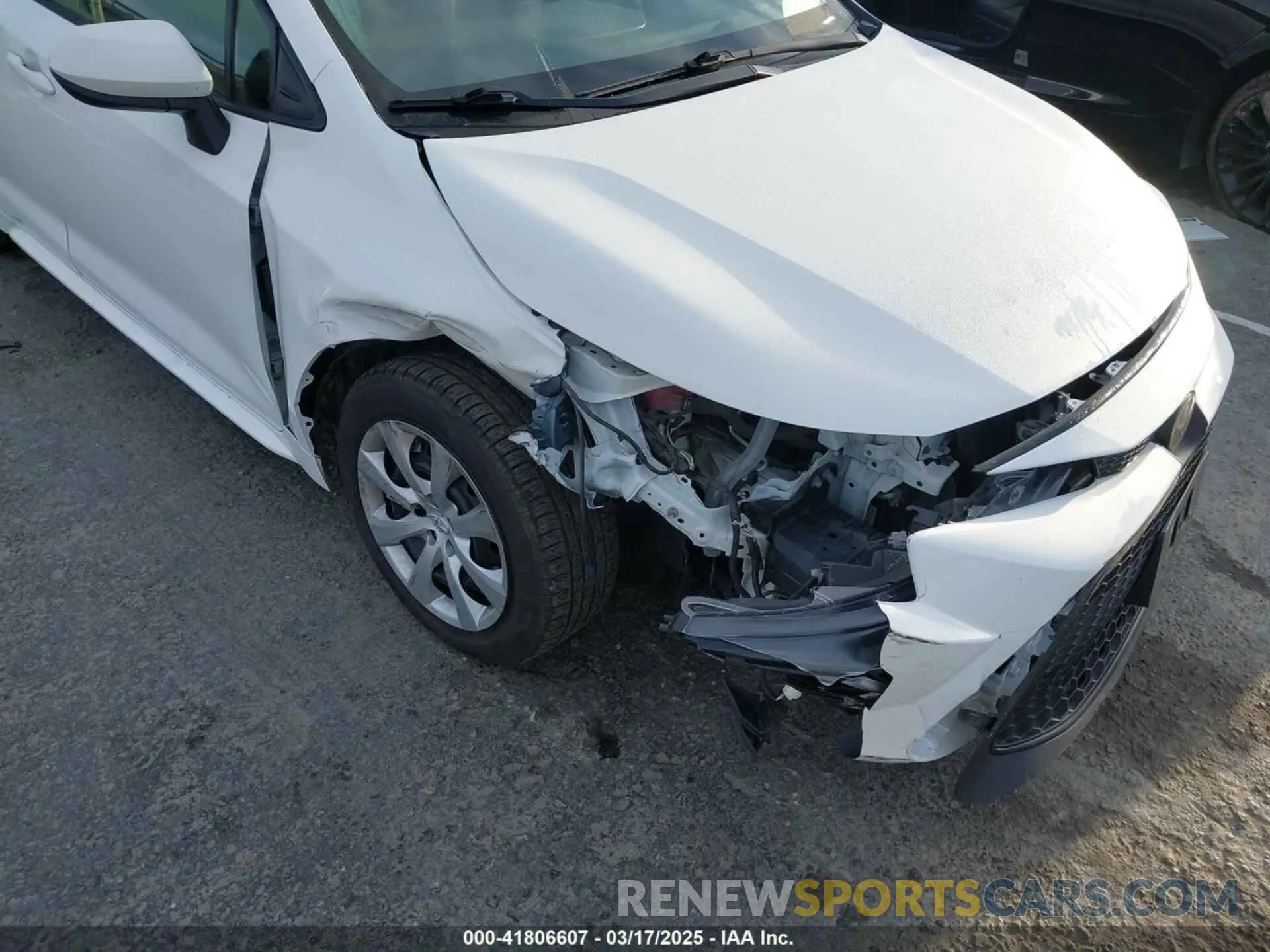 6 Фотография поврежденного автомобиля JTDEPRAE7LJ032961 TOYOTA COROLLA 2020