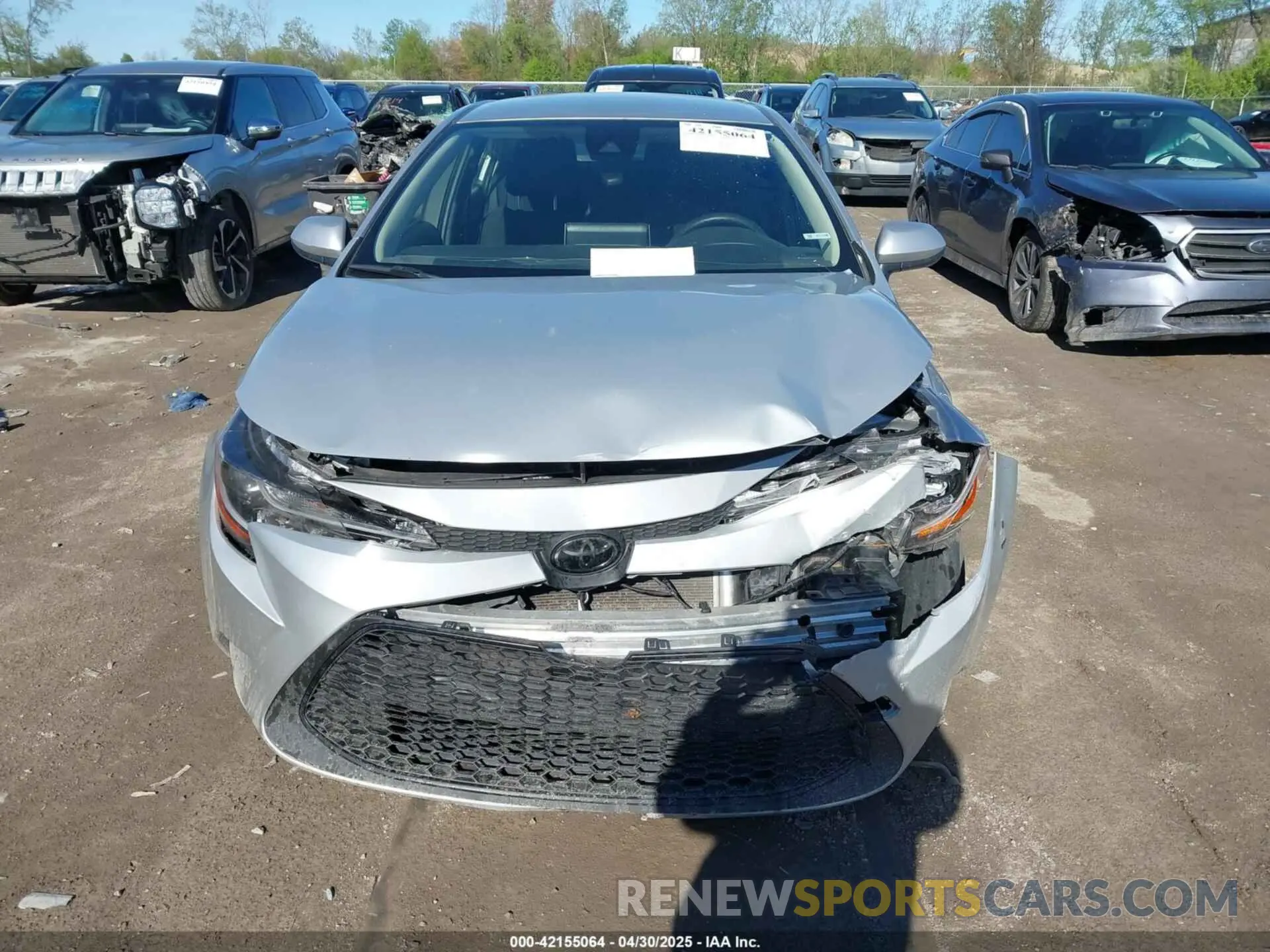 12 Photograph of a damaged car JTDEPRAE7LJ035228 TOYOTA COROLLA 2020