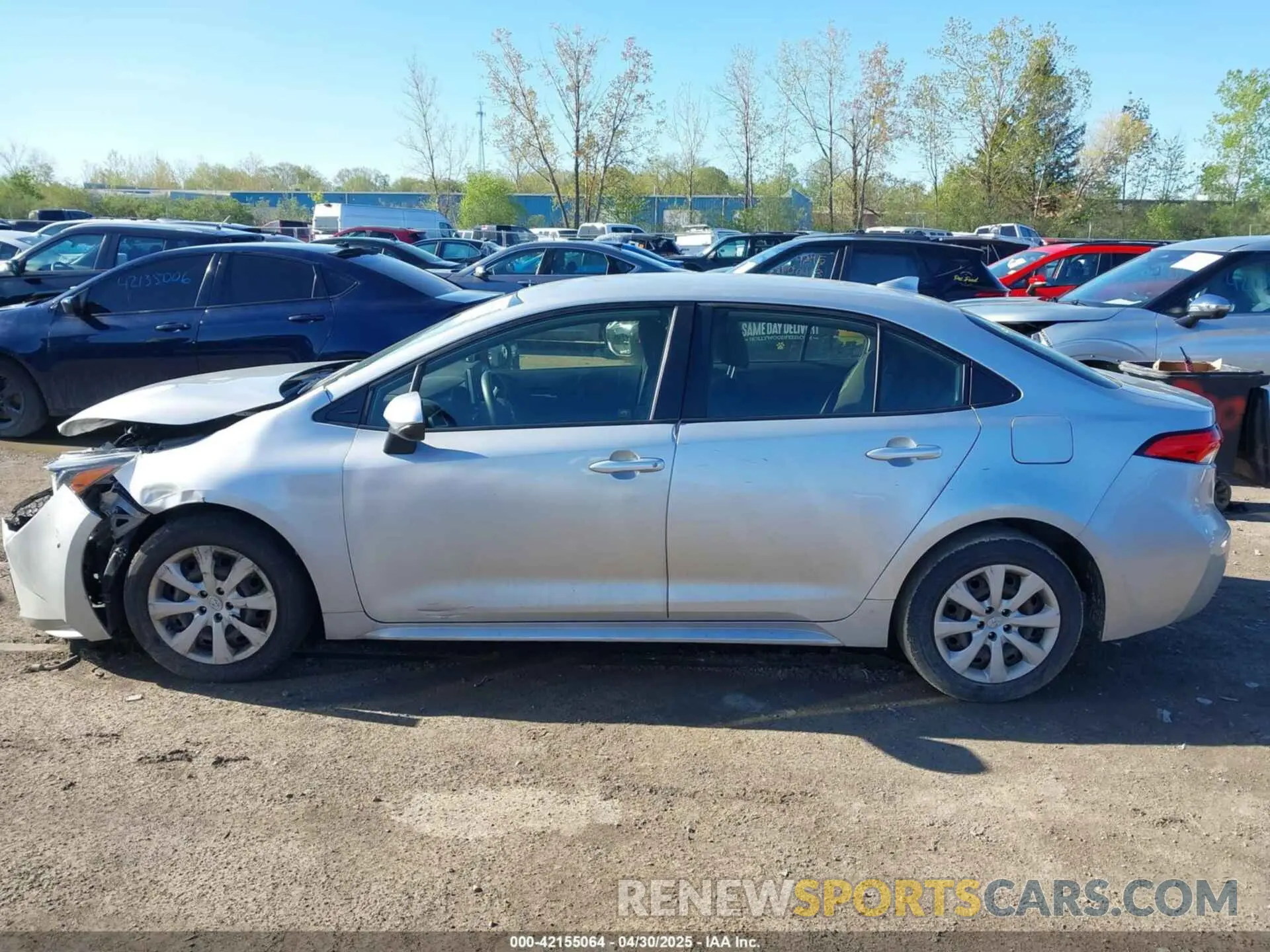 14 Photograph of a damaged car JTDEPRAE7LJ035228 TOYOTA COROLLA 2020
