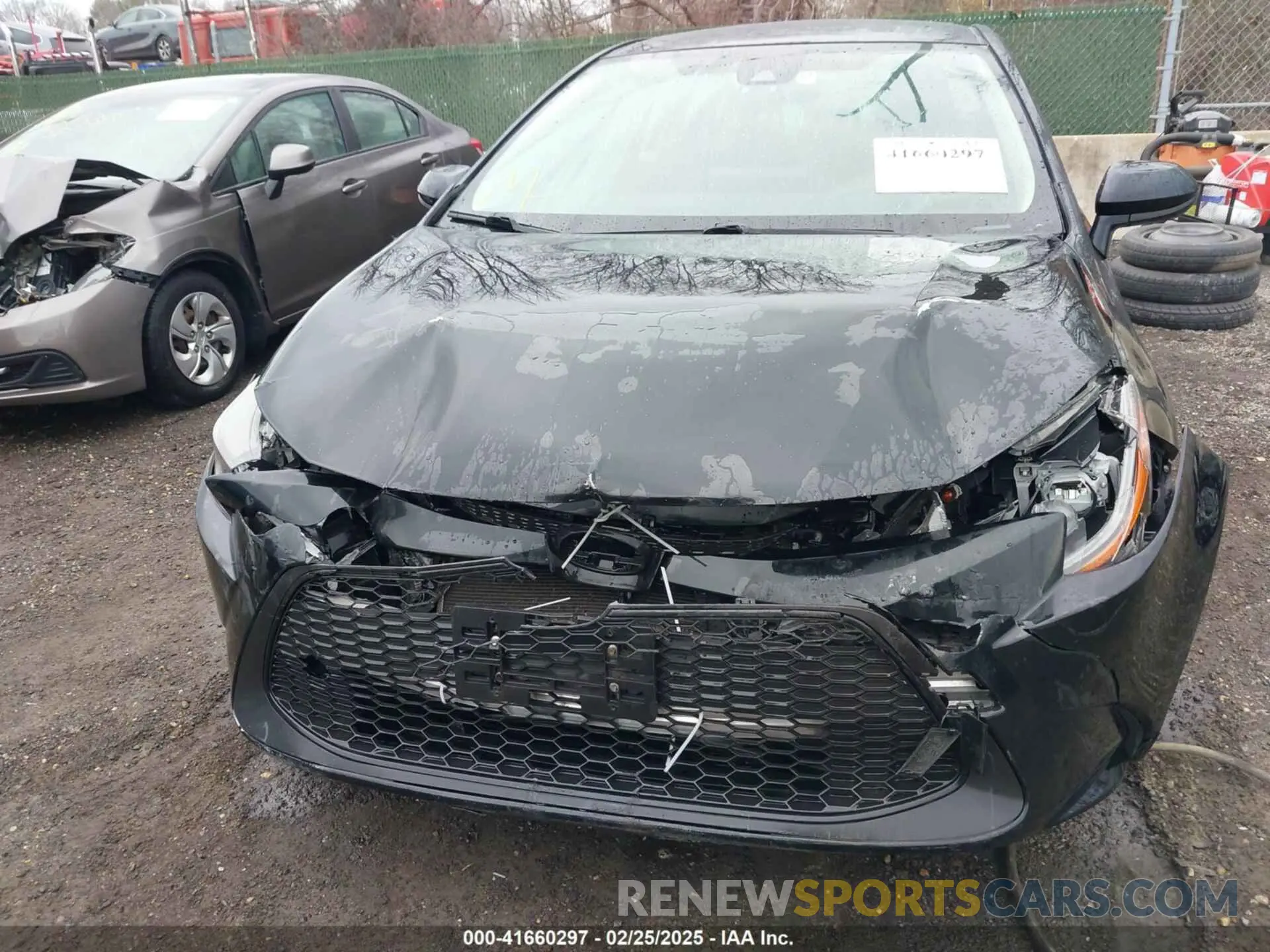 12 Photograph of a damaged car JTDEPRAE7LJ037271 TOYOTA COROLLA 2020