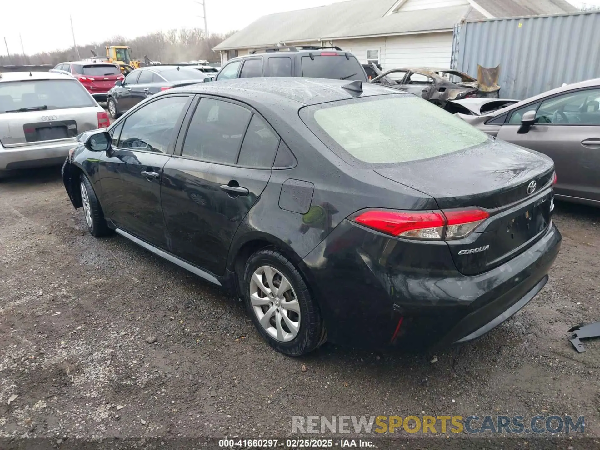 3 Photograph of a damaged car JTDEPRAE7LJ037271 TOYOTA COROLLA 2020