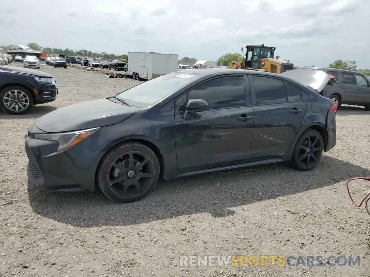 1 Photograph of a damaged car JTDEPRAE7LJ038744 TOYOTA COROLLA 2020