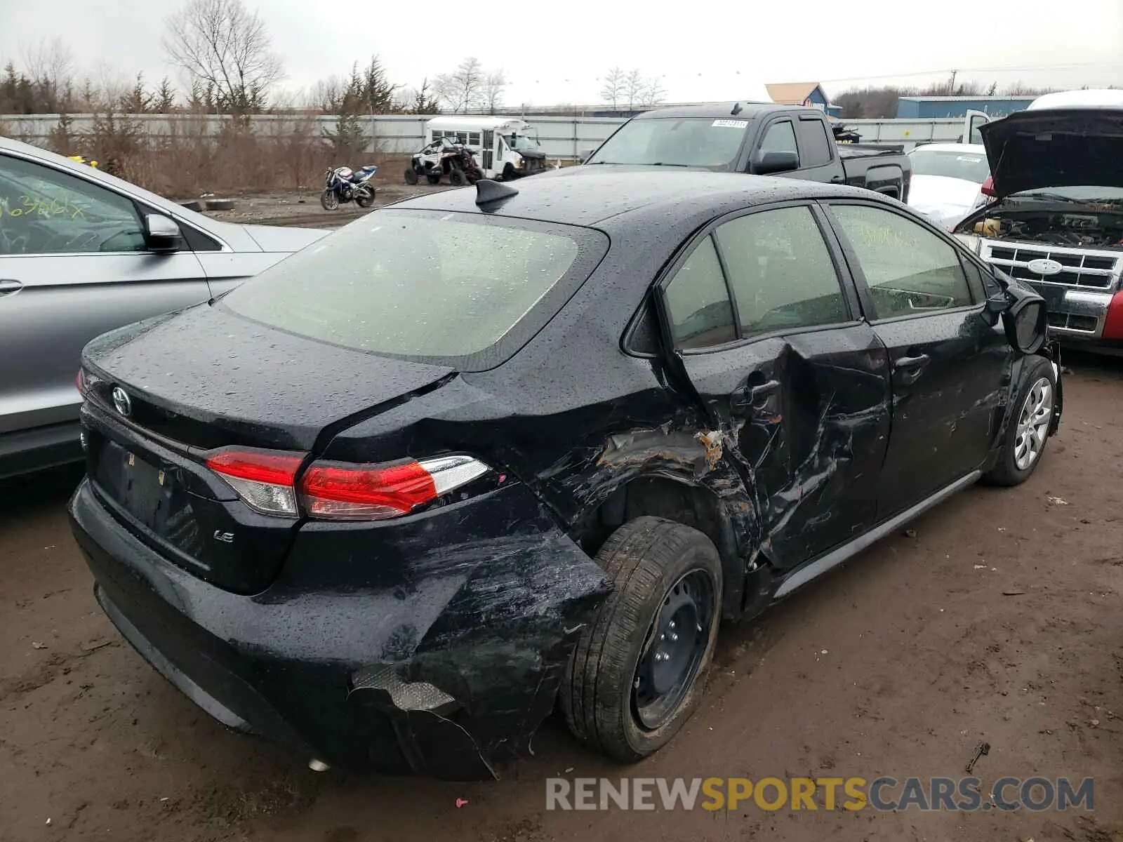 9 Photograph of a damaged car JTDEPRAE7LJ040767 TOYOTA COROLLA 2020