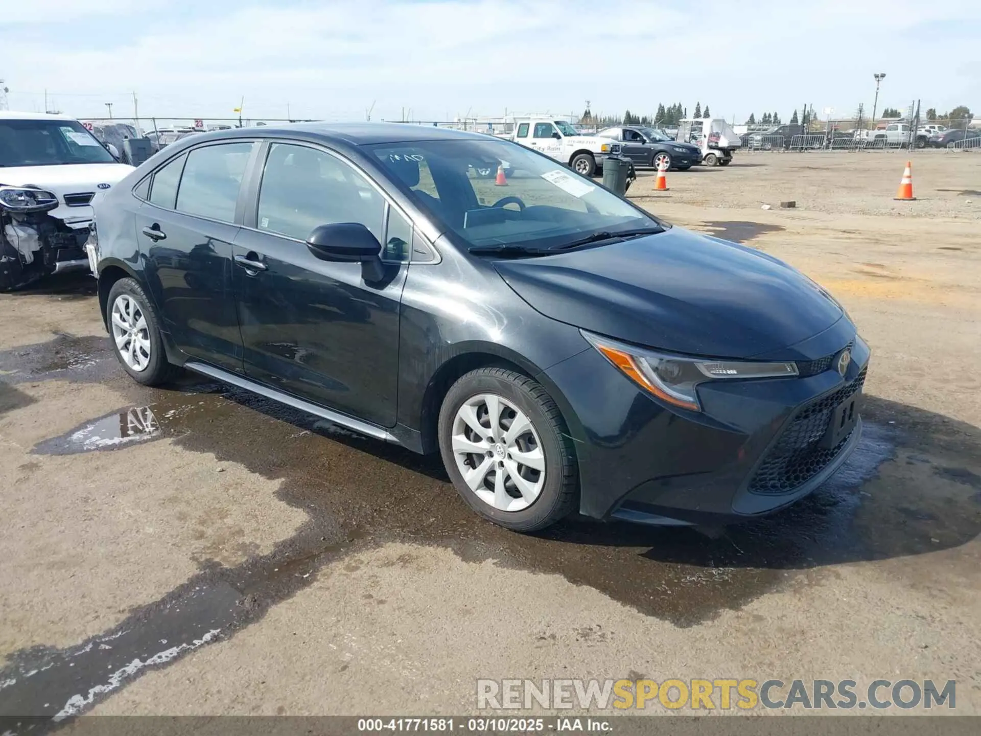 1 Фотография поврежденного автомобиля JTDEPRAE7LJ042552 TOYOTA COROLLA 2020