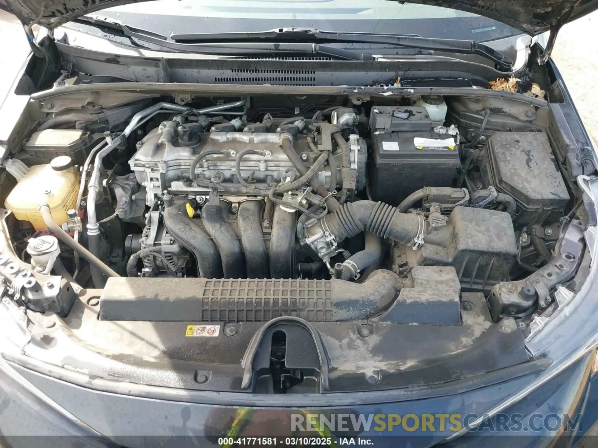 10 Фотография поврежденного автомобиля JTDEPRAE7LJ042552 TOYOTA COROLLA 2020