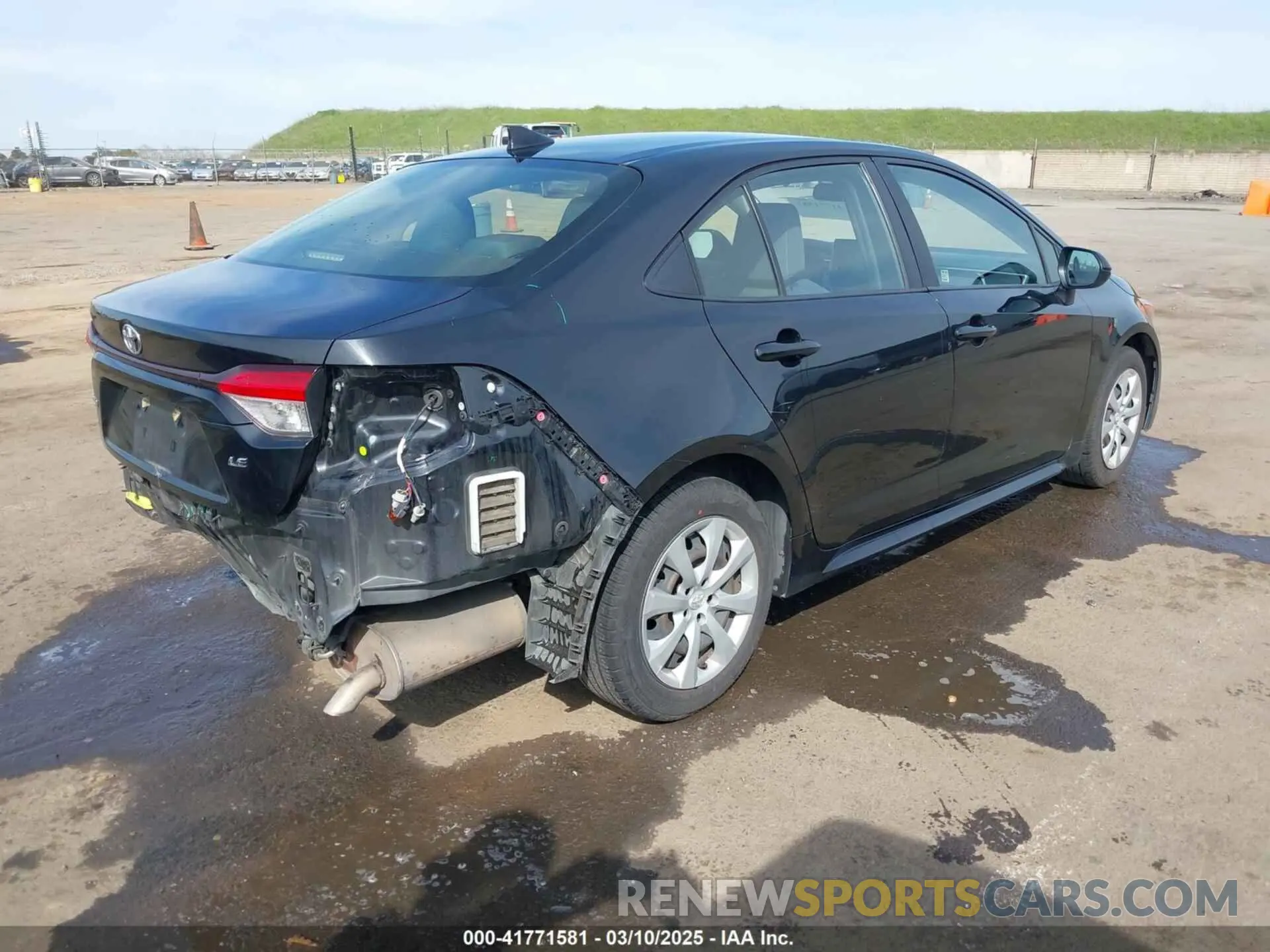 4 Фотография поврежденного автомобиля JTDEPRAE7LJ042552 TOYOTA COROLLA 2020