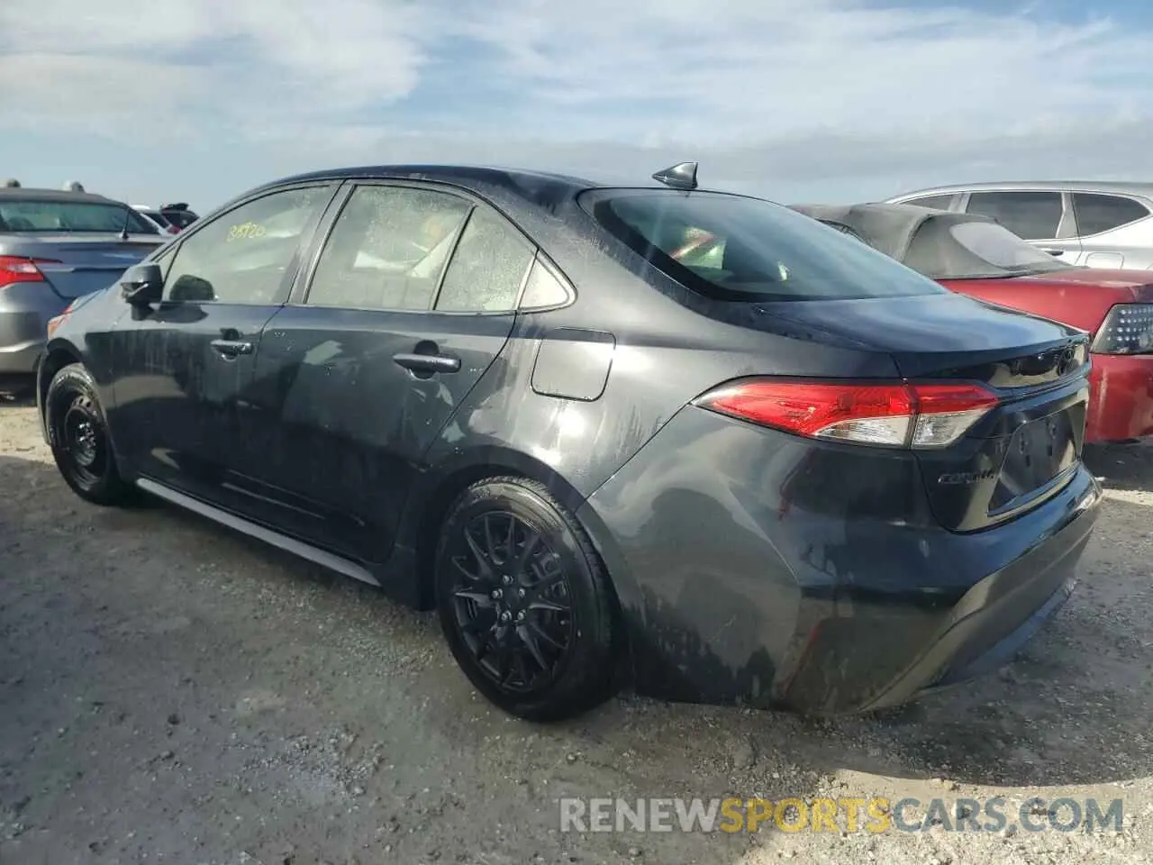 2 Фотография поврежденного автомобиля JTDEPRAE7LJ052627 TOYOTA COROLLA 2020
