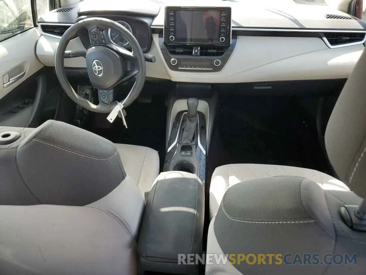 8 Фотография поврежденного автомобиля JTDEPRAE7LJ052627 TOYOTA COROLLA 2020