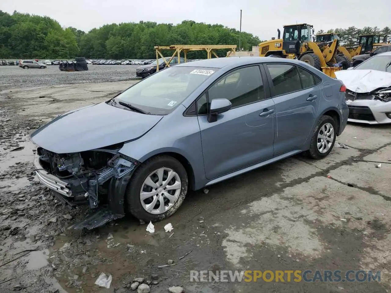 1 Фотография поврежденного автомобиля JTDEPRAE7LJ055141 TOYOTA COROLLA 2020