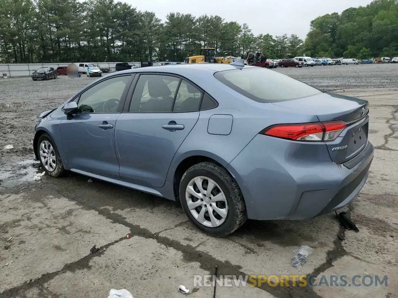 3 Фотография поврежденного автомобиля JTDEPRAE7LJ055141 TOYOTA COROLLA 2020