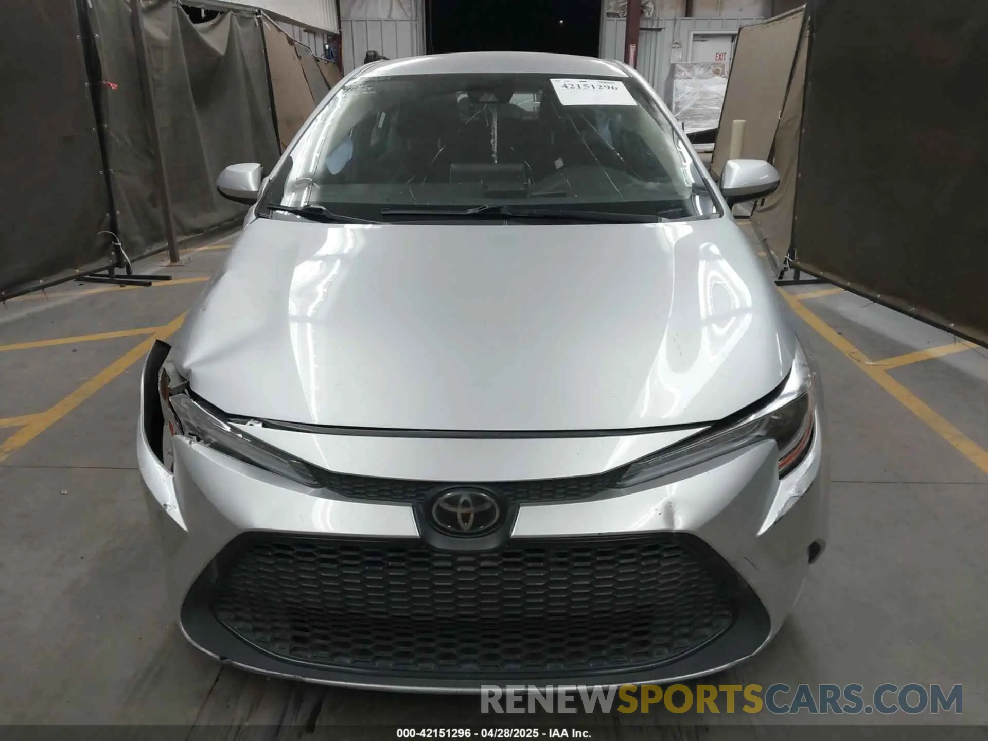 12 Фотография поврежденного автомобиля JTDEPRAE7LJ055205 TOYOTA COROLLA 2020