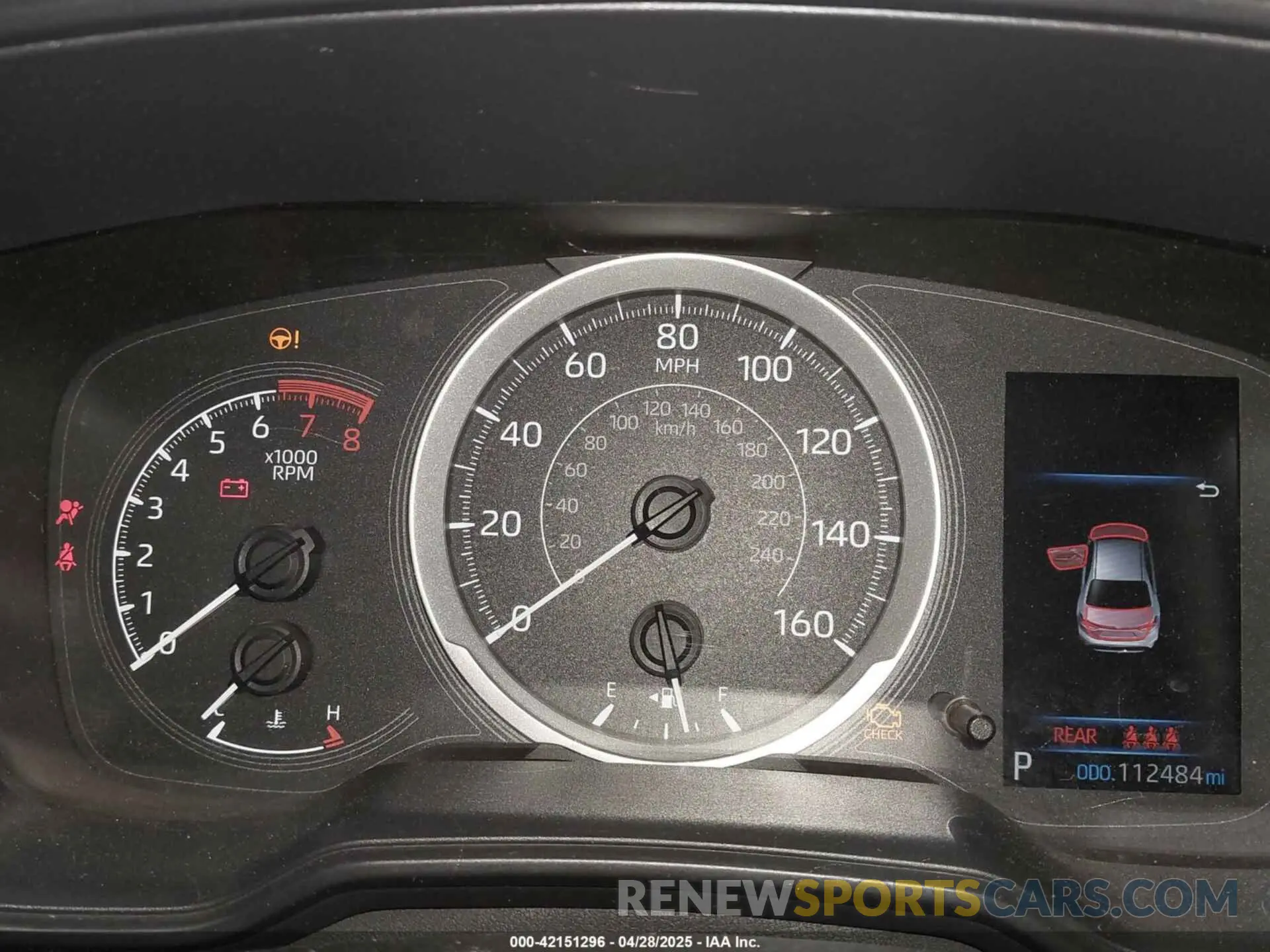 7 Фотография поврежденного автомобиля JTDEPRAE7LJ055205 TOYOTA COROLLA 2020