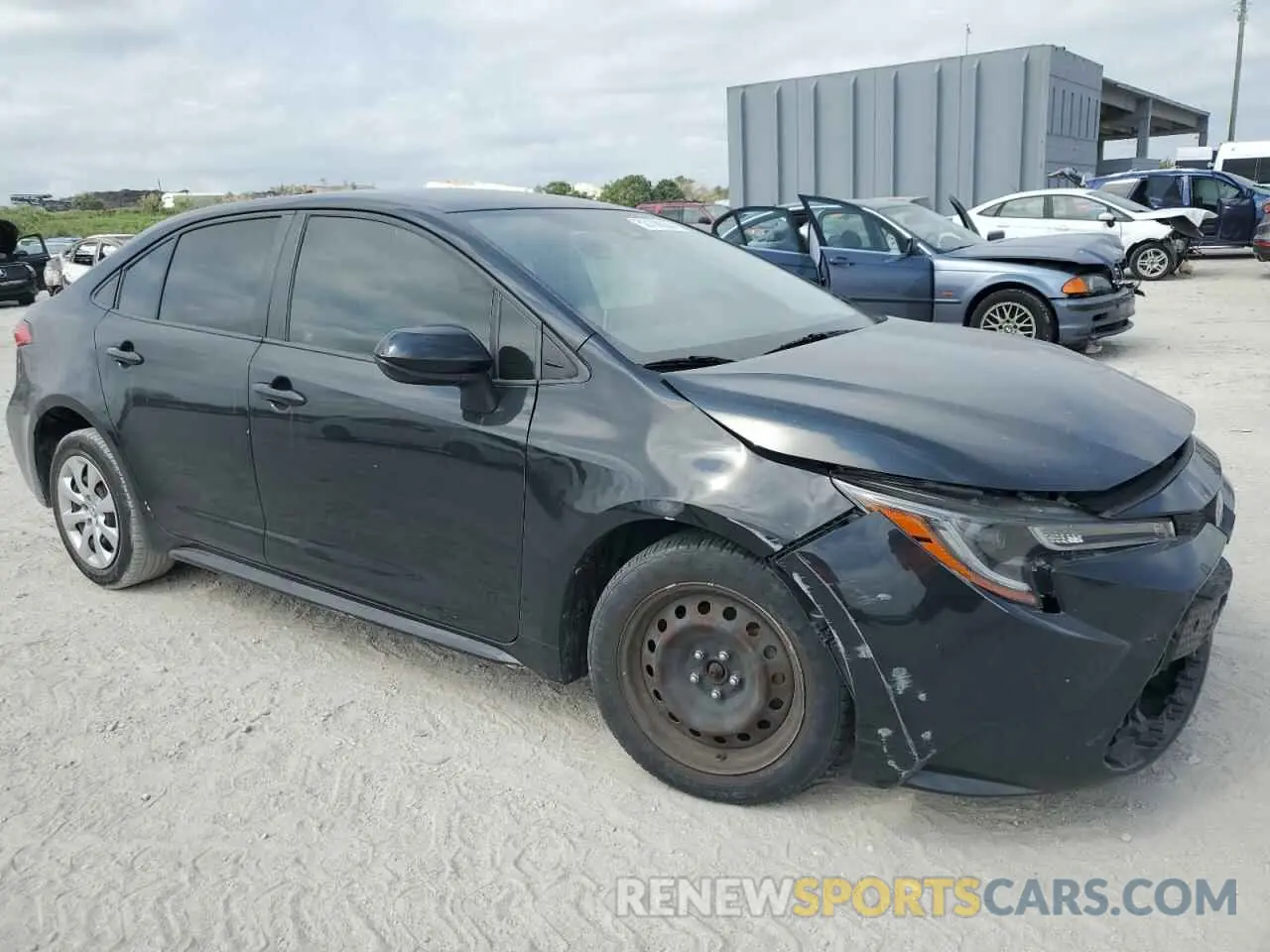4 Фотография поврежденного автомобиля JTDEPRAE7LJ060999 TOYOTA COROLLA 2020