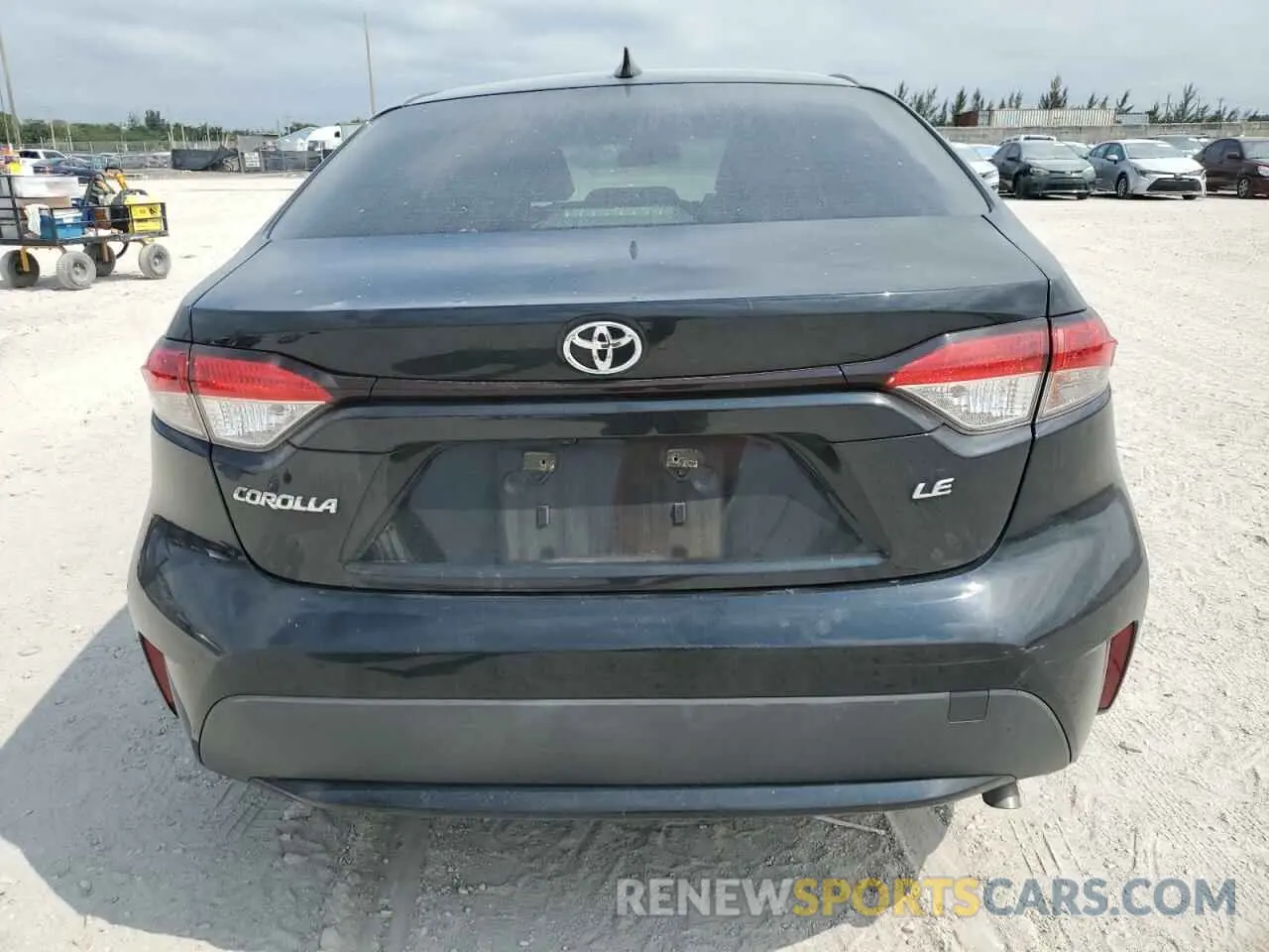 6 Фотография поврежденного автомобиля JTDEPRAE7LJ060999 TOYOTA COROLLA 2020