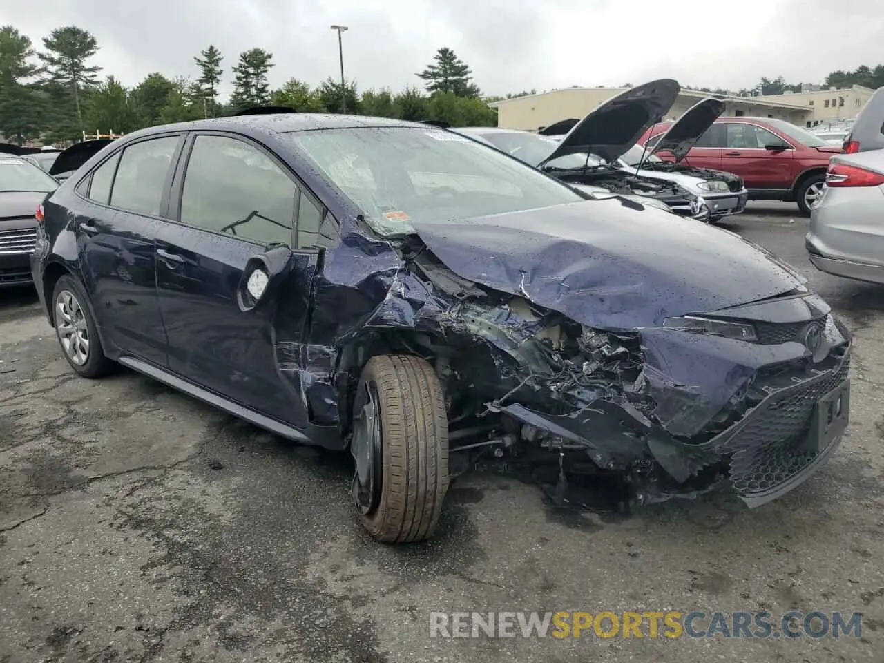 4 Фотография поврежденного автомобиля JTDEPRAE7LJ062798 TOYOTA COROLLA 2020