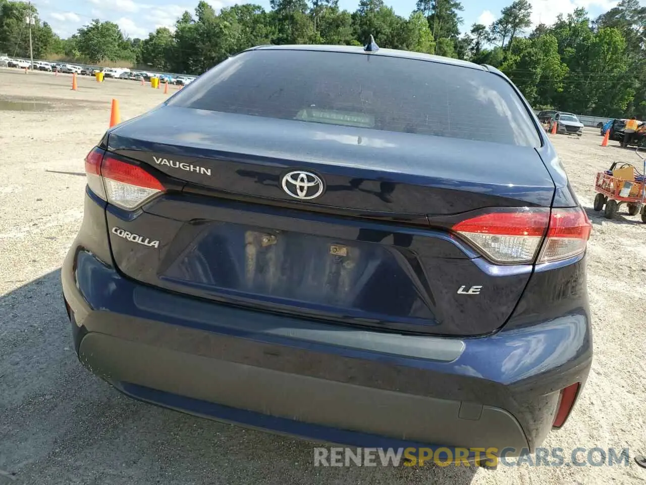 6 Photograph of a damaged car JTDEPRAE7LJ063546 TOYOTA COROLLA 2020