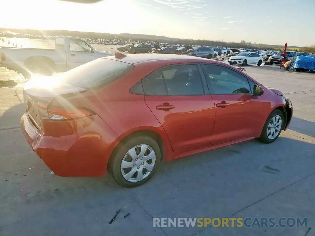 3 Фотография поврежденного автомобиля JTDEPRAE7LJ064616 TOYOTA COROLLA 2020
