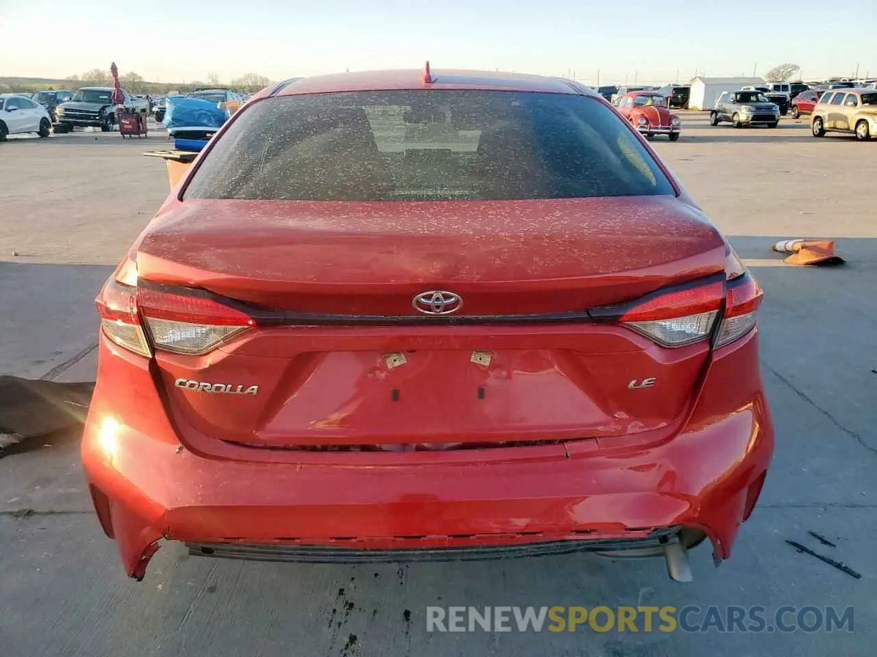 6 Фотография поврежденного автомобиля JTDEPRAE7LJ064616 TOYOTA COROLLA 2020