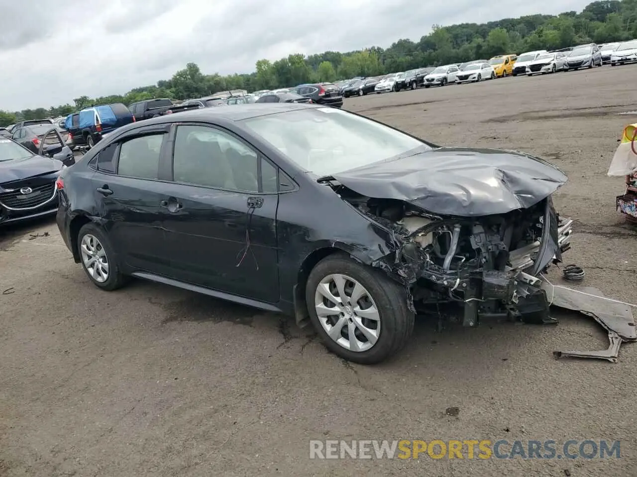 4 Photograph of a damaged car JTDEPRAE7LJ065989 TOYOTA COROLLA 2020