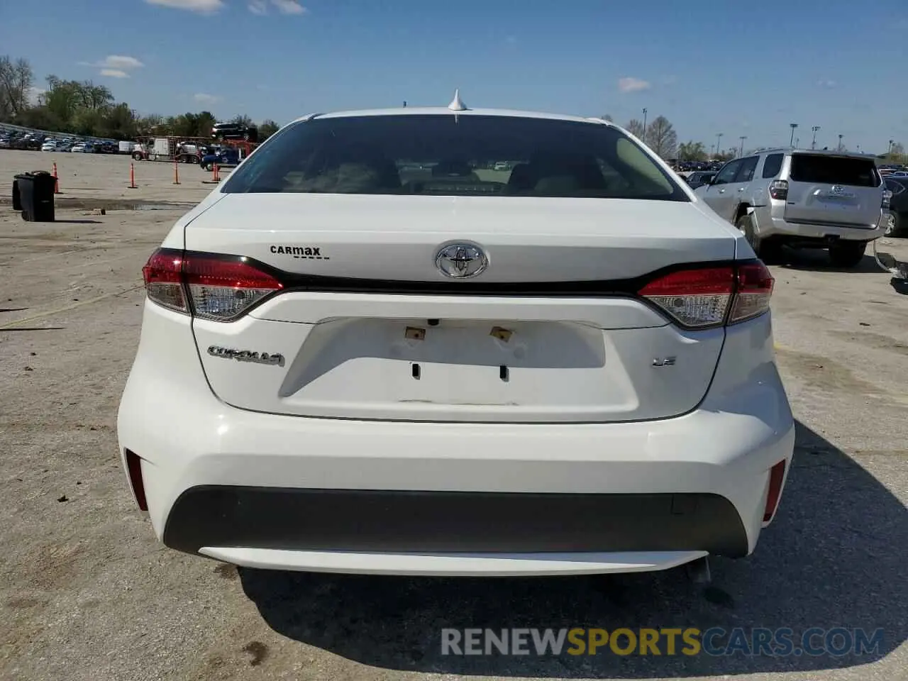 6 Фотография поврежденного автомобиля JTDEPRAE7LJ078550 TOYOTA COROLLA 2020