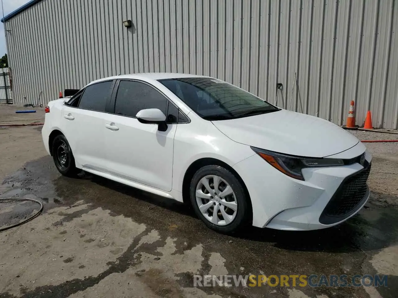 4 Фотография поврежденного автомобиля JTDEPRAE7LJ078662 TOYOTA COROLLA 2020