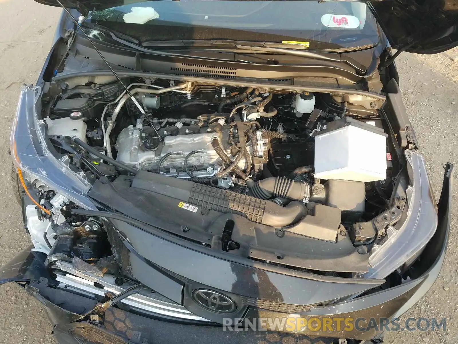 7 Photograph of a damaged car JTDEPRAE7LJ082565 TOYOTA COROLLA 2020