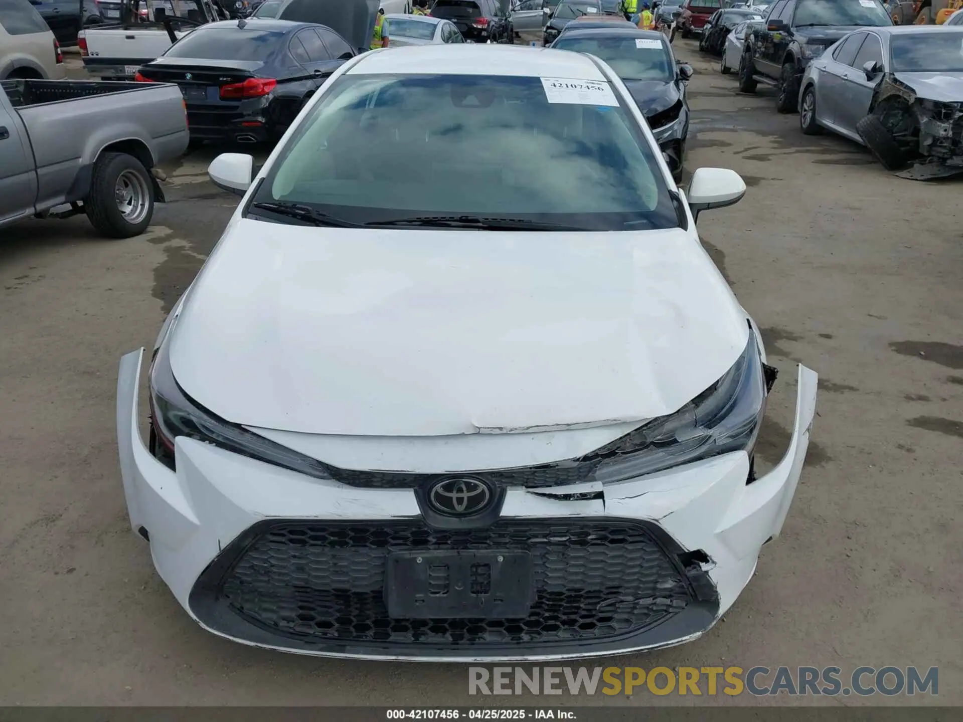 12 Фотография поврежденного автомобиля JTDEPRAE7LJ095929 TOYOTA COROLLA 2020