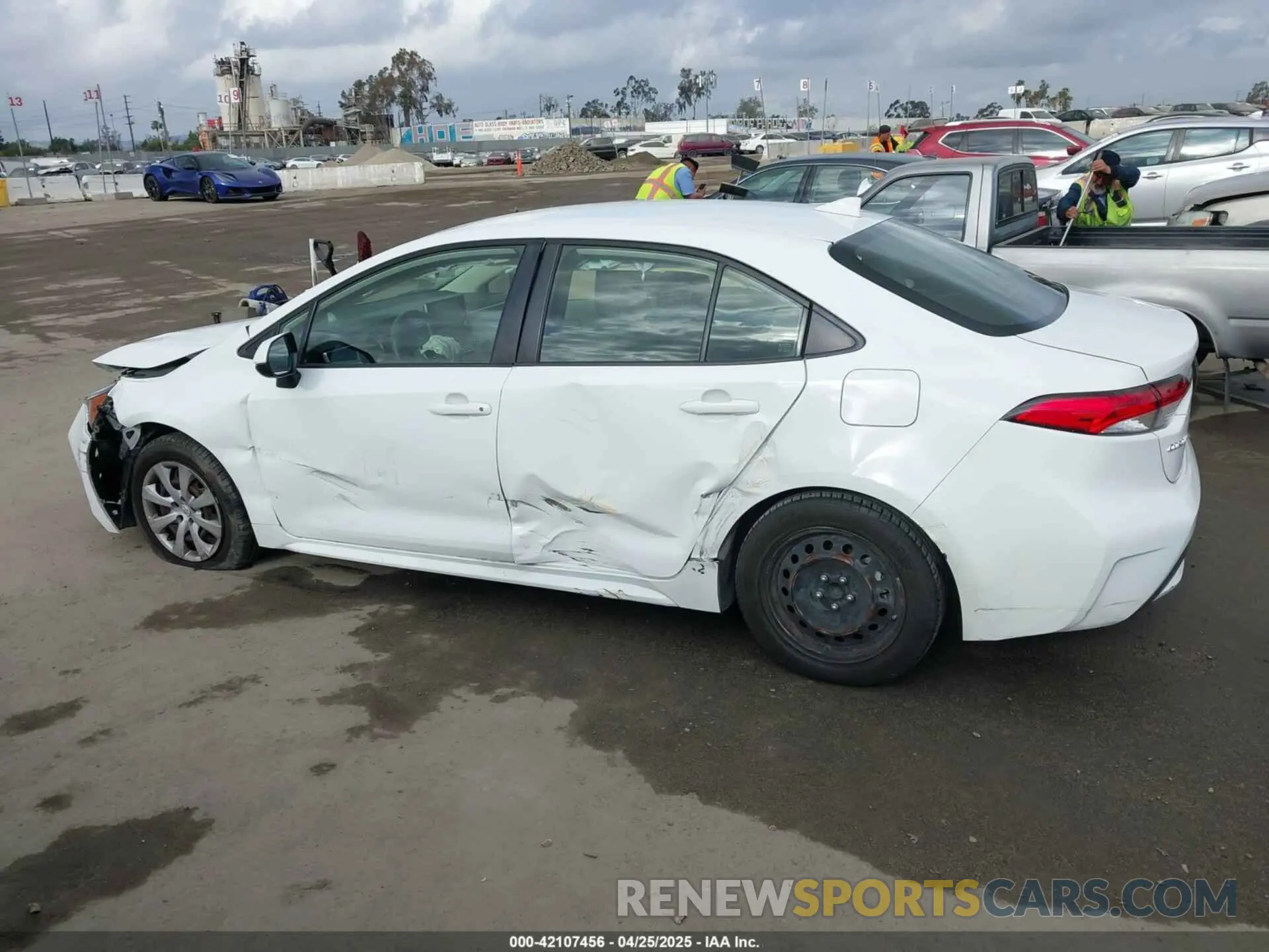 14 Фотография поврежденного автомобиля JTDEPRAE7LJ095929 TOYOTA COROLLA 2020